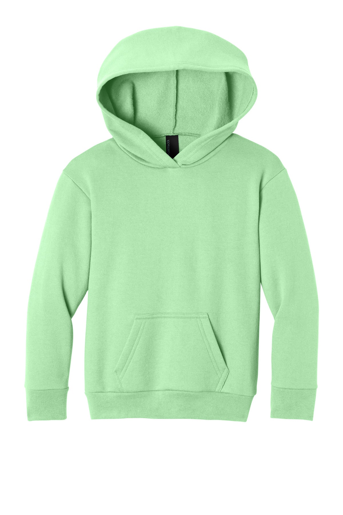 Custom Embroidery or DTF Print - Port & Co ™  Youth Easy Fleece Pullover Hooded Sweatshirt PC68YH