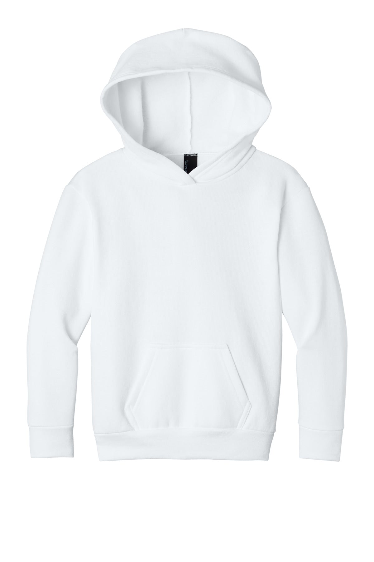 Custom Embroidery or DTF Print - Port & Co ™  Youth Easy Fleece Pullover Hooded Sweatshirt PC68YH