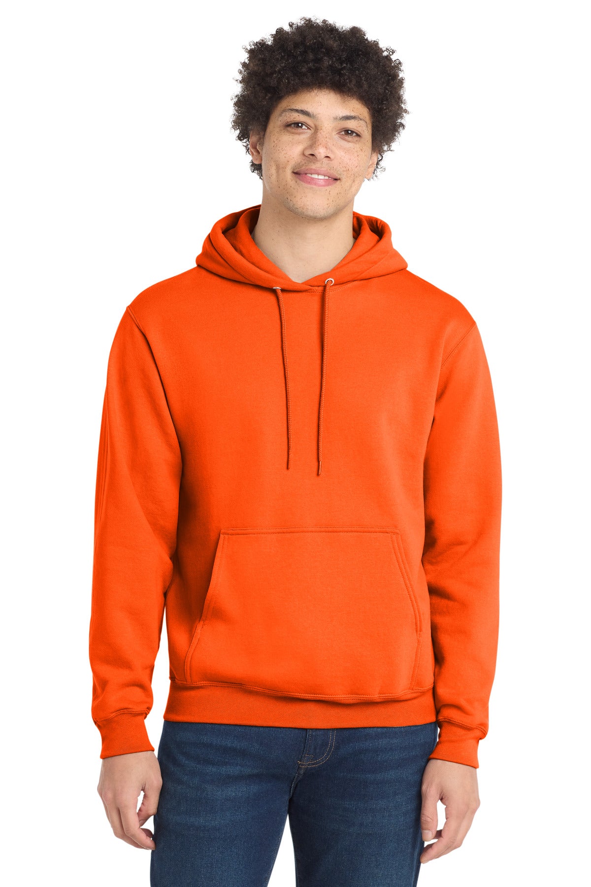 Custom Embroidery or DTF Print - Port & Co ®  Tall Core Fleece Pullover Hooded Sweatshirt PC78HT