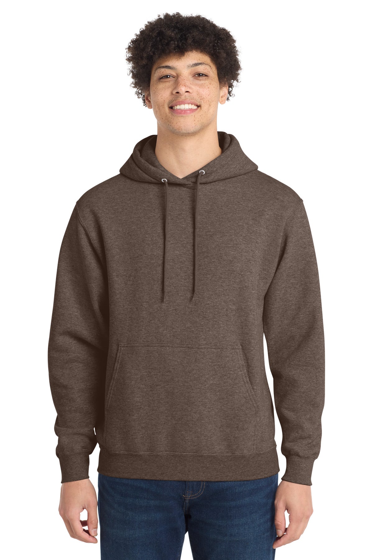 Custom Embroidery or DTF Print - Port & Co ®  Core Fleece Pullover Hooded Sweatshirt. PC78H