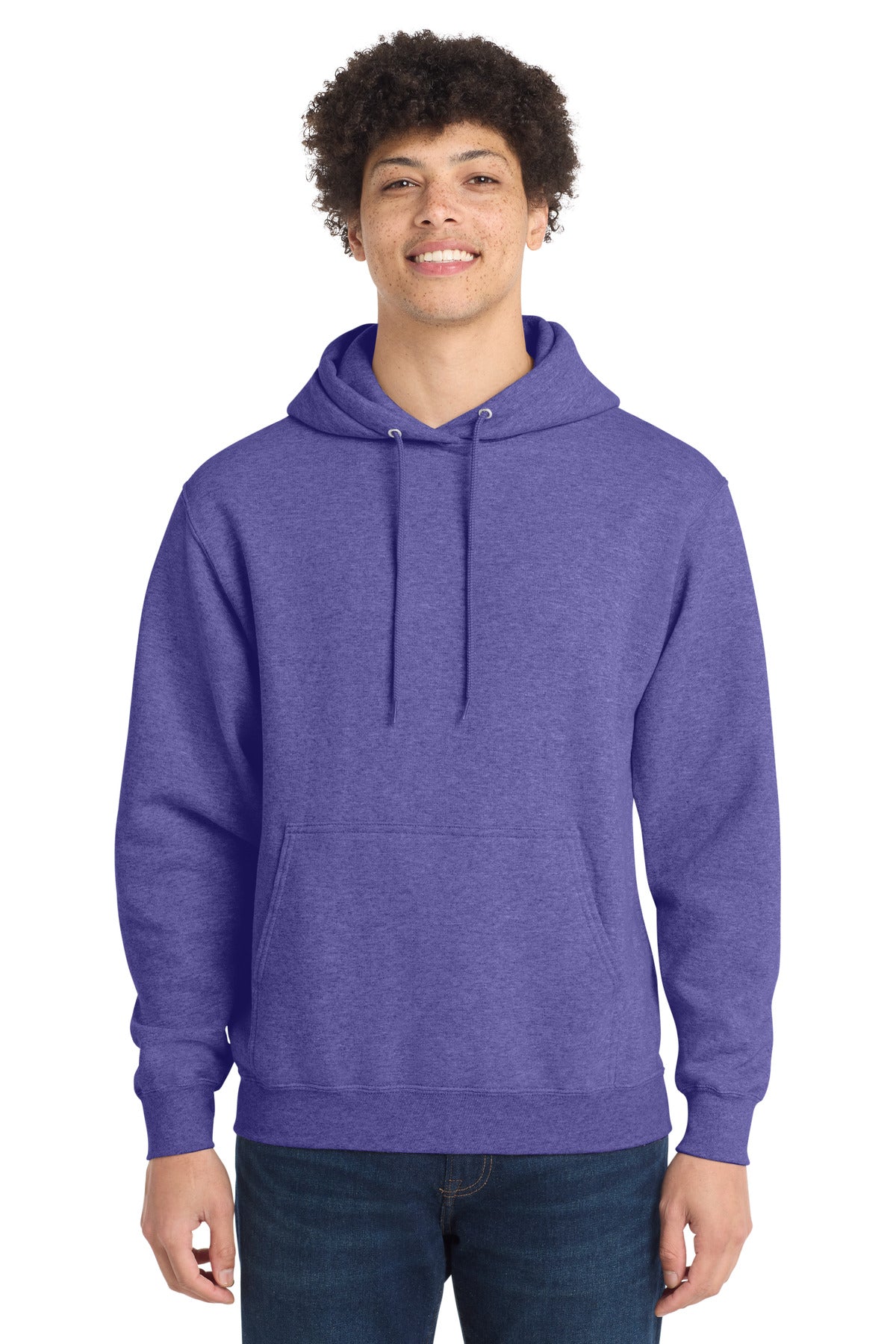 Custom Embroidery or DTF Print - Port & Co ®  Core Fleece Pullover Hooded Sweatshirt. PC78H