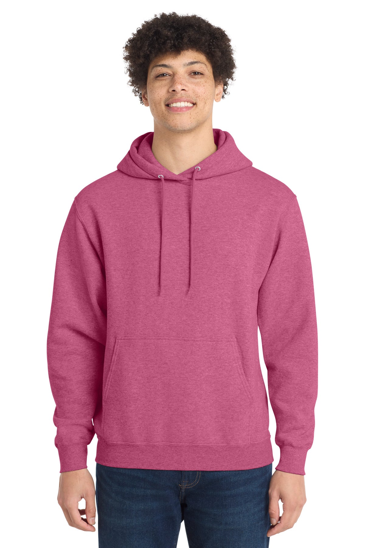Custom Embroidery or DTF Print - Port & Co ®  Core Fleece Pullover Hooded Sweatshirt. PC78H