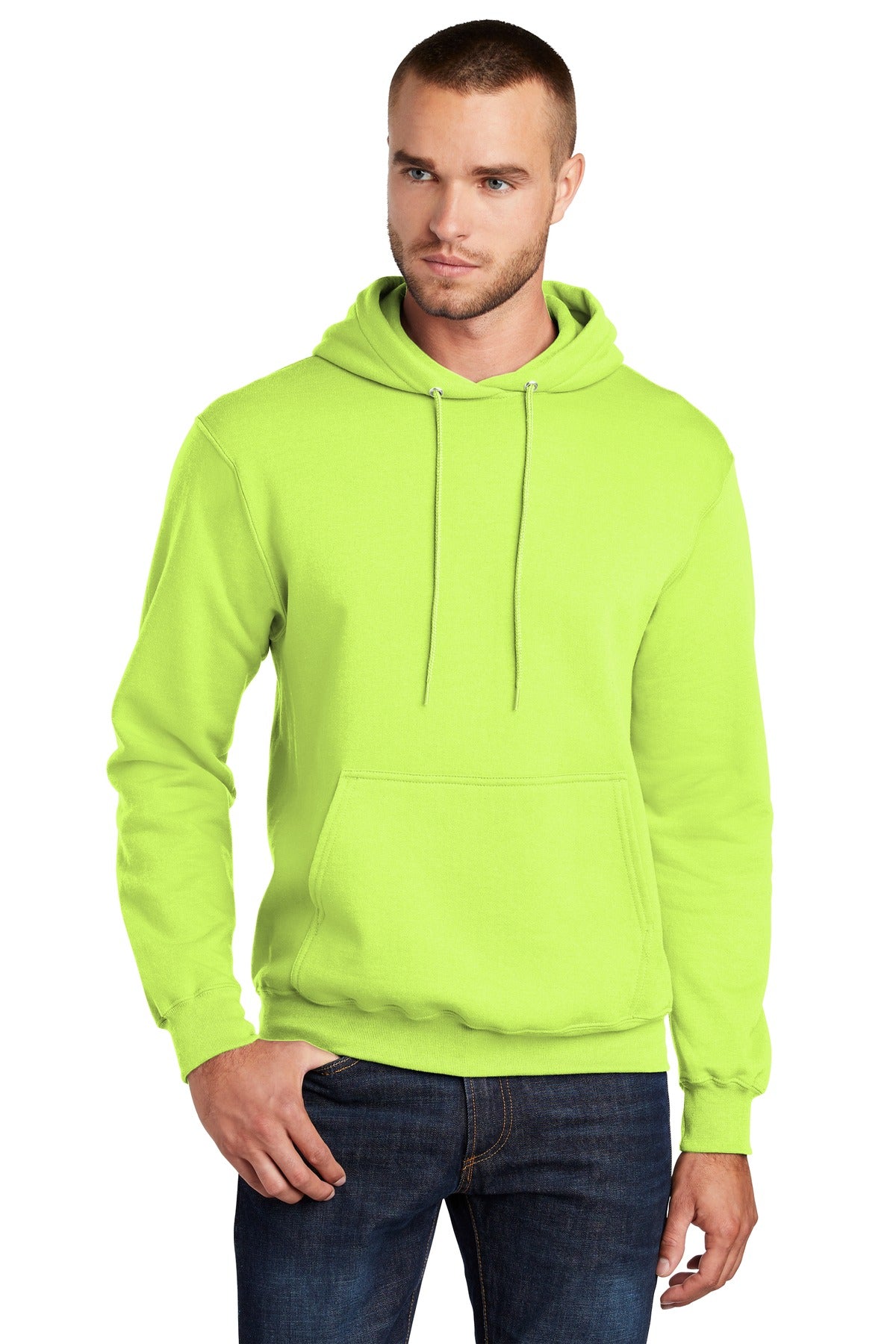 Custom Embroidered - Port & Company® - Core Fleece Pullover Hooded Sweatshirt. PC78H