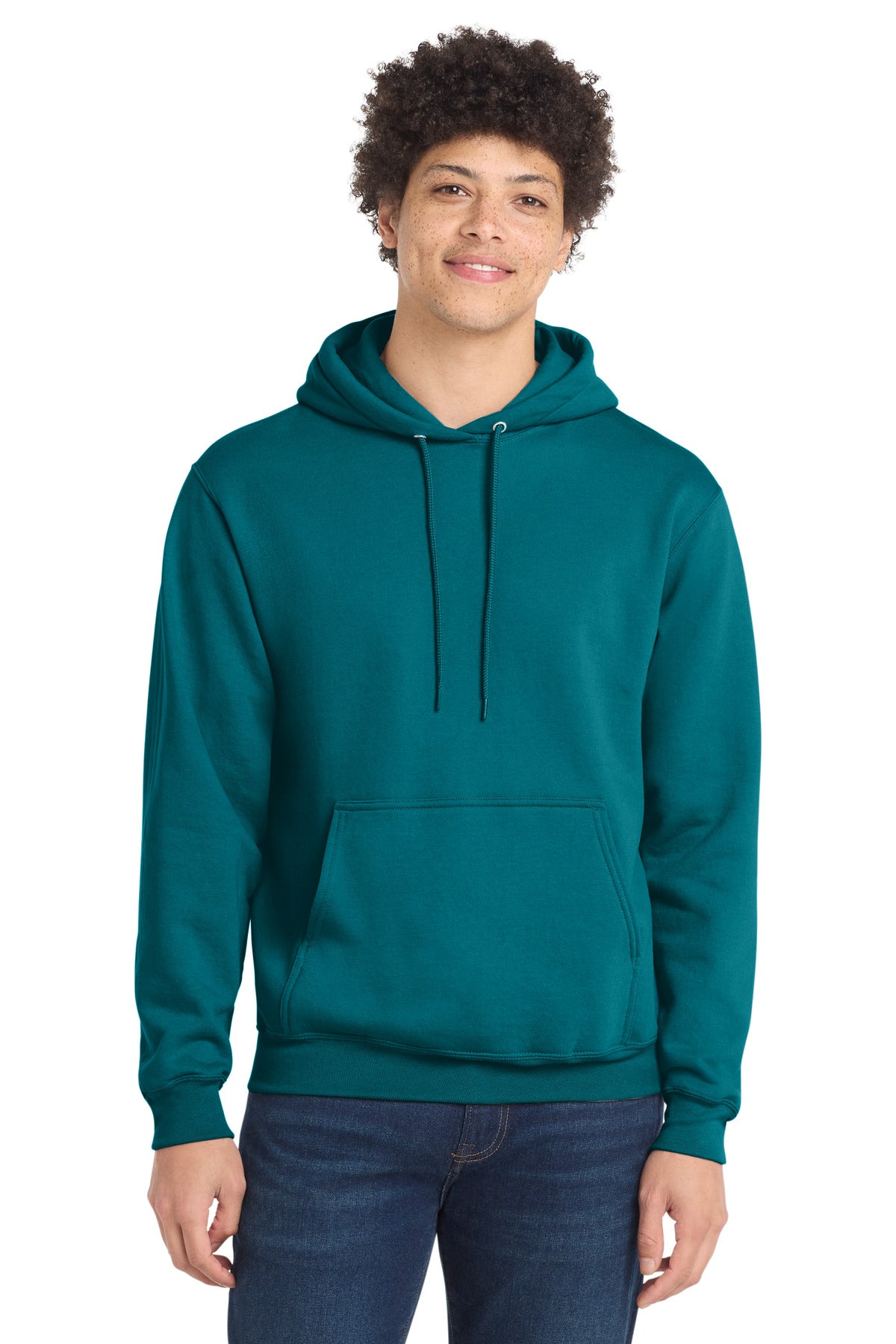 Custom Embroidery or DTF Print - Port & Co ®  Core Fleece Pullover Hooded Sweatshirt. PC78H