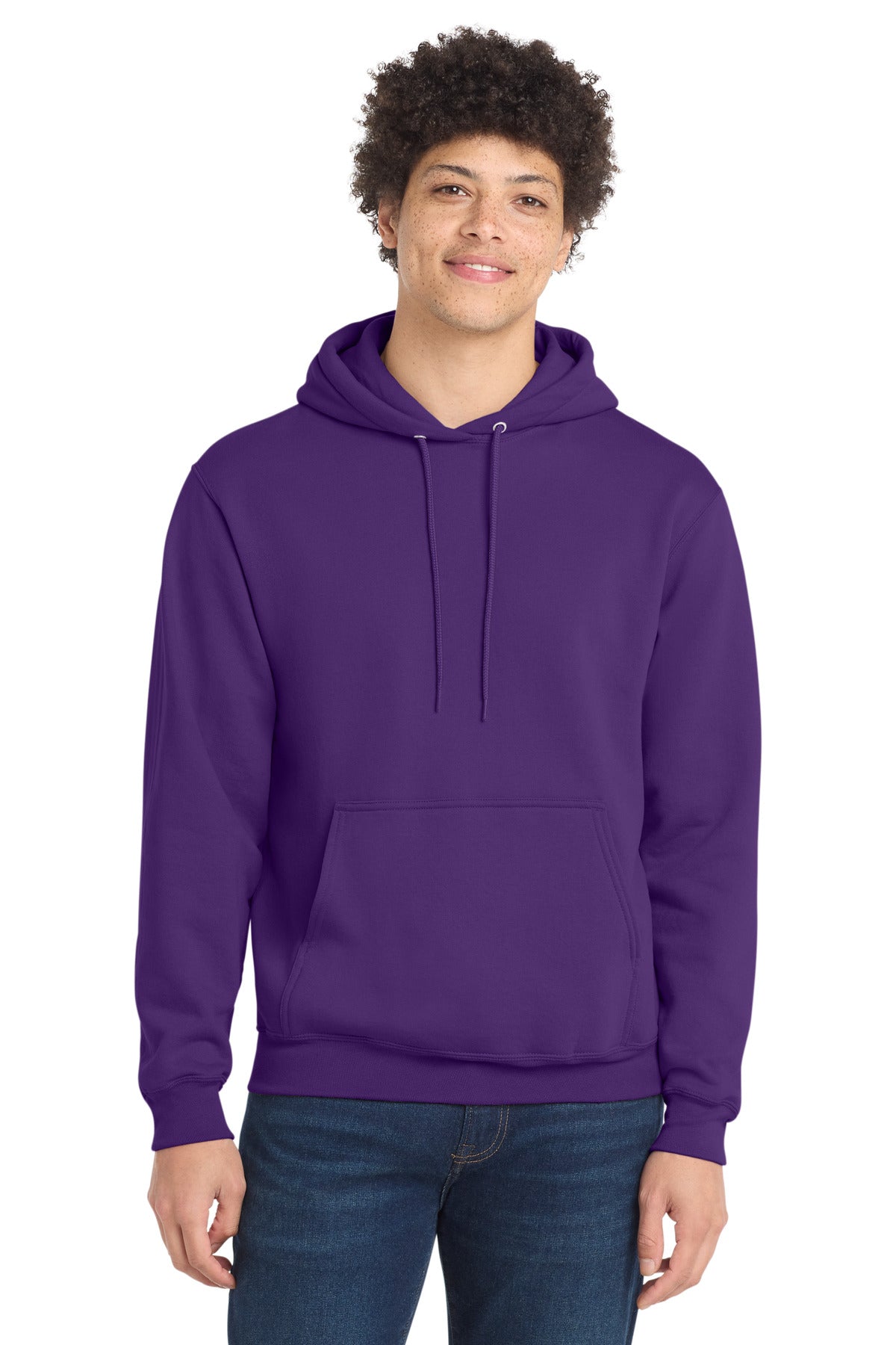 Custom Embroidered or DTF Print on Port & Co ™  Core Fleece Pullover Hooded Sweatshirt. PC78H