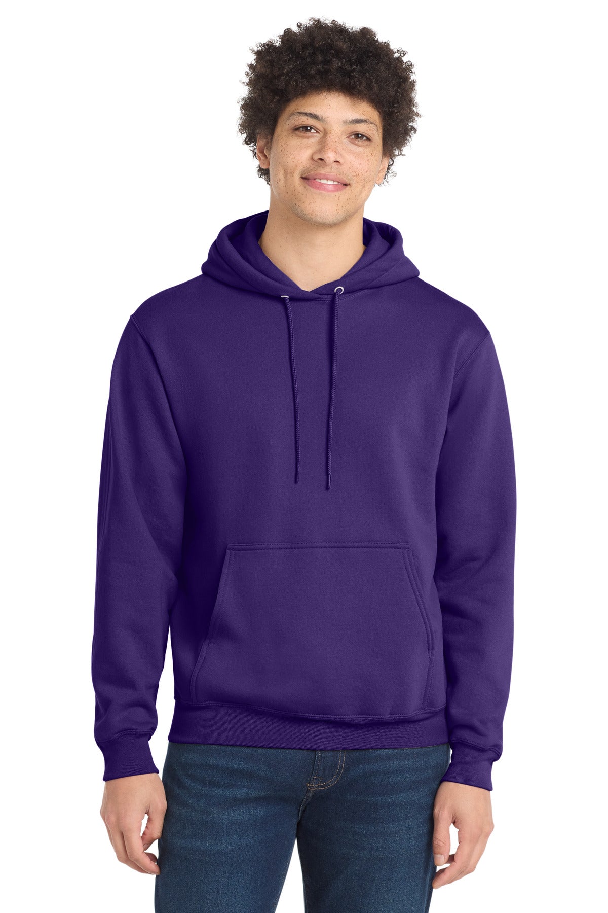 Custom Embroidery or DTF Print - Port & Co ®  Core Fleece Pullover Hooded Sweatshirt. PC78H
