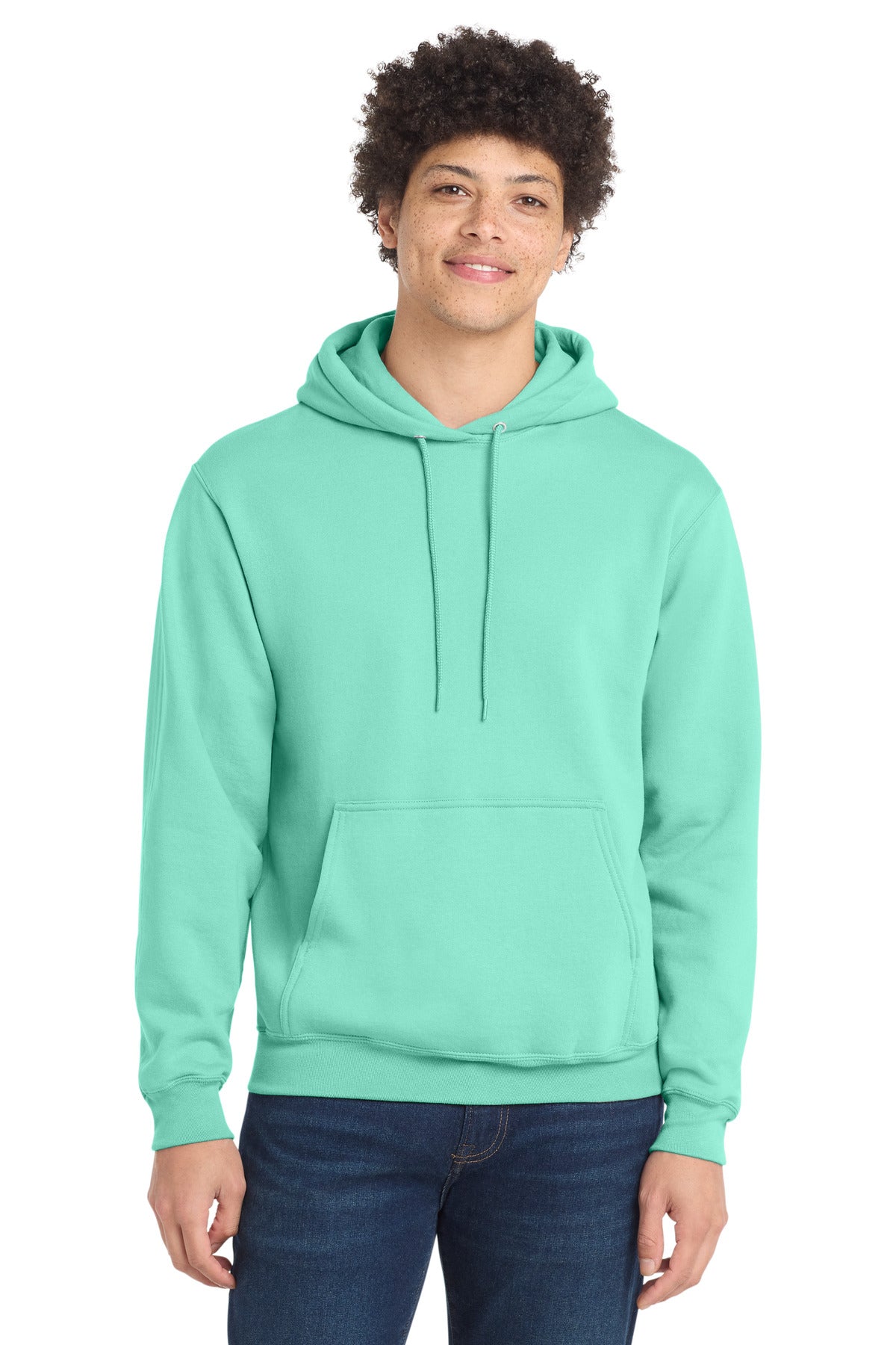 Custom Embroidery or DTF Print - Port & Co ®  Core Fleece Pullover Hooded Sweatshirt. PC78H