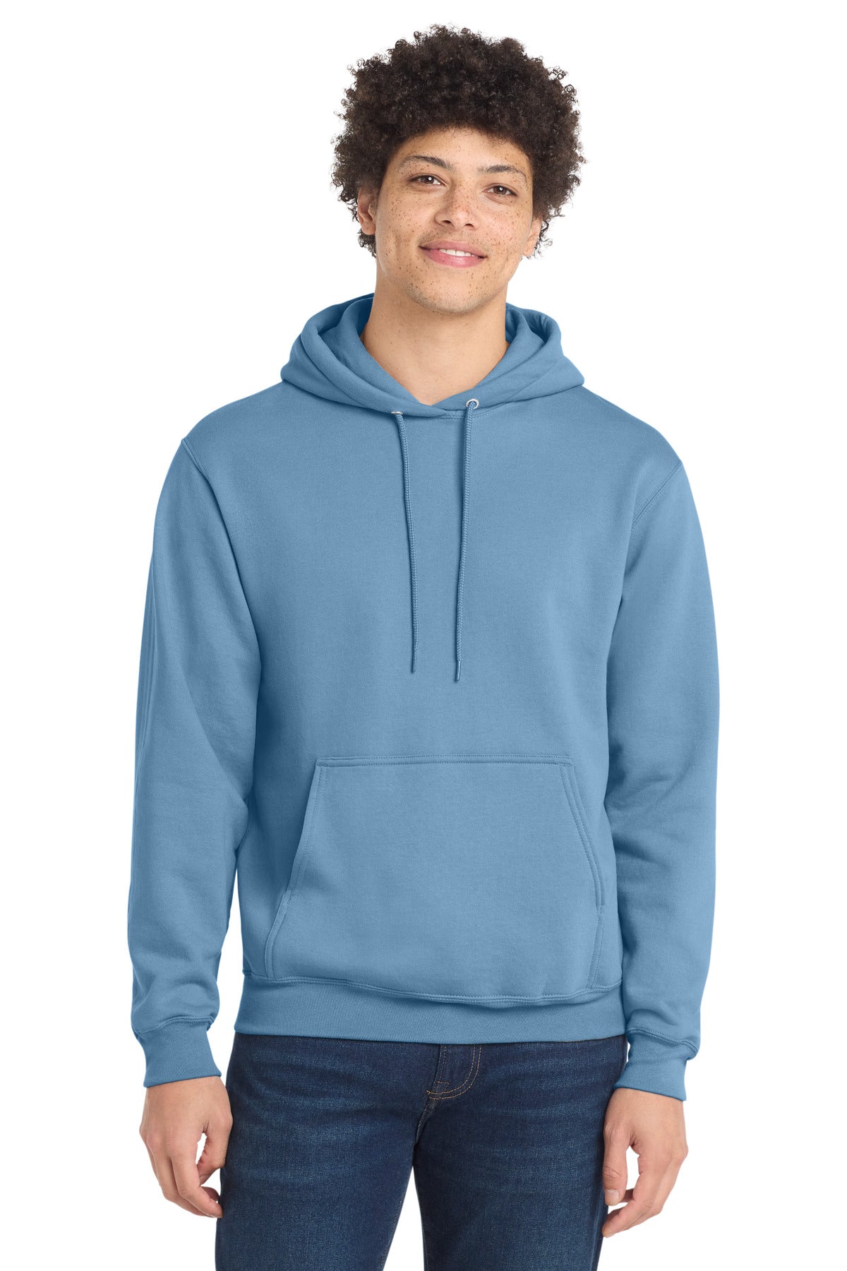Custom Embroidery or DTF Print - Port & Co ®  Core Fleece Pullover Hooded Sweatshirt. PC78H