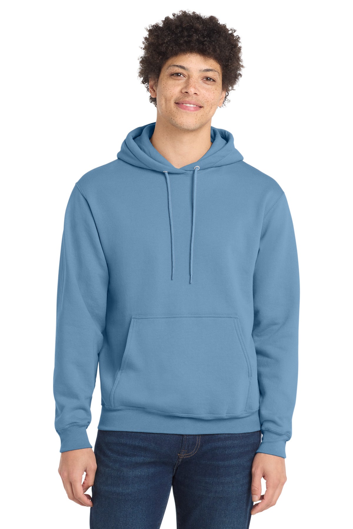 Custom Embroidered or DTF Print on Port & Co ™  Core Fleece Pullover Hooded Sweatshirt. PC78H