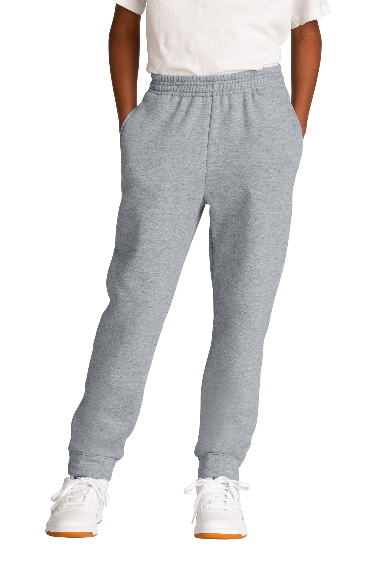 Custom Embroidery or DTF Print - Port & Co ®  Youth Core Fleece Jogger. PC78YJ