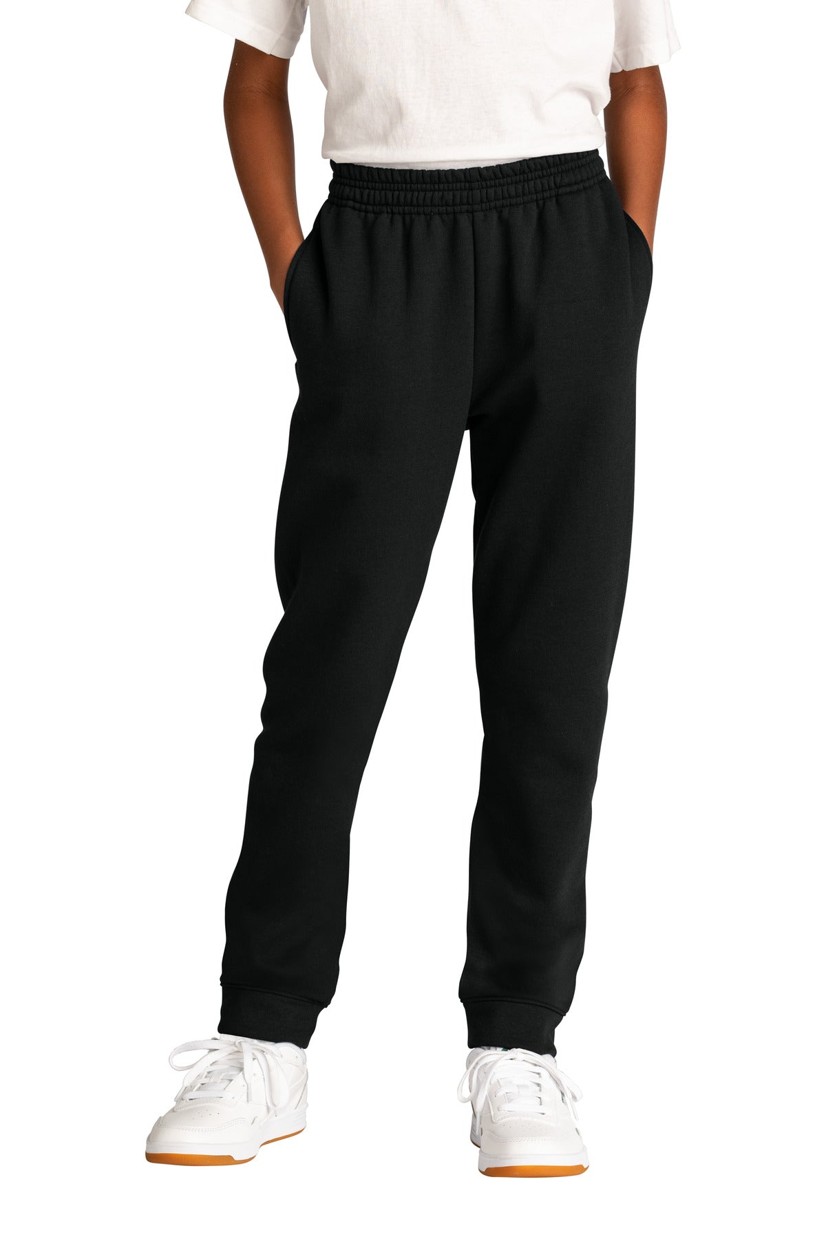 Custom Embroidery or DTF Print - Port & Co ®  Youth Core Fleece Jogger. PC78YJ