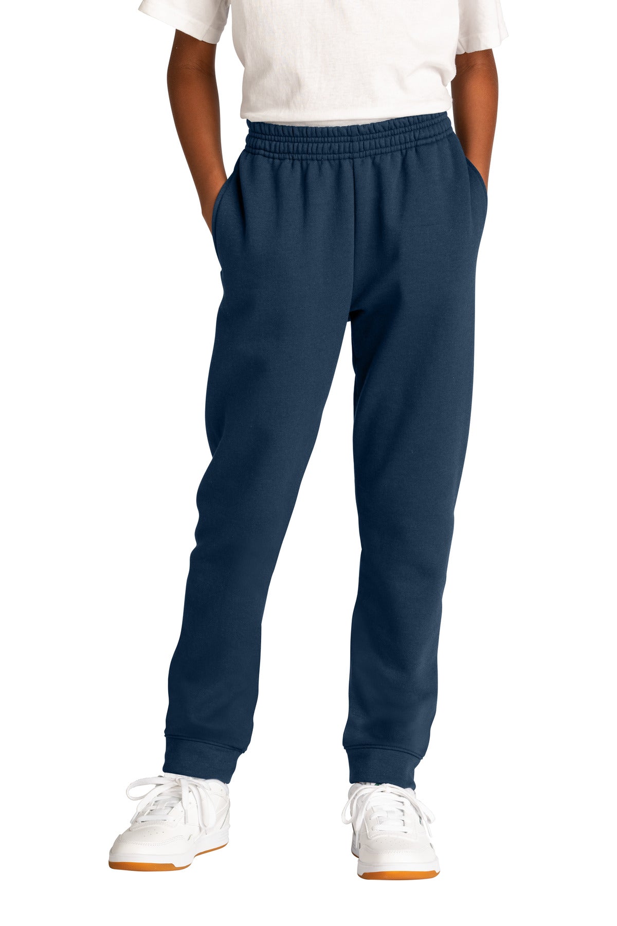 Custom Embroidery or DTF Print - Port & Co ®  Youth Core Fleece Jogger. PC78YJ