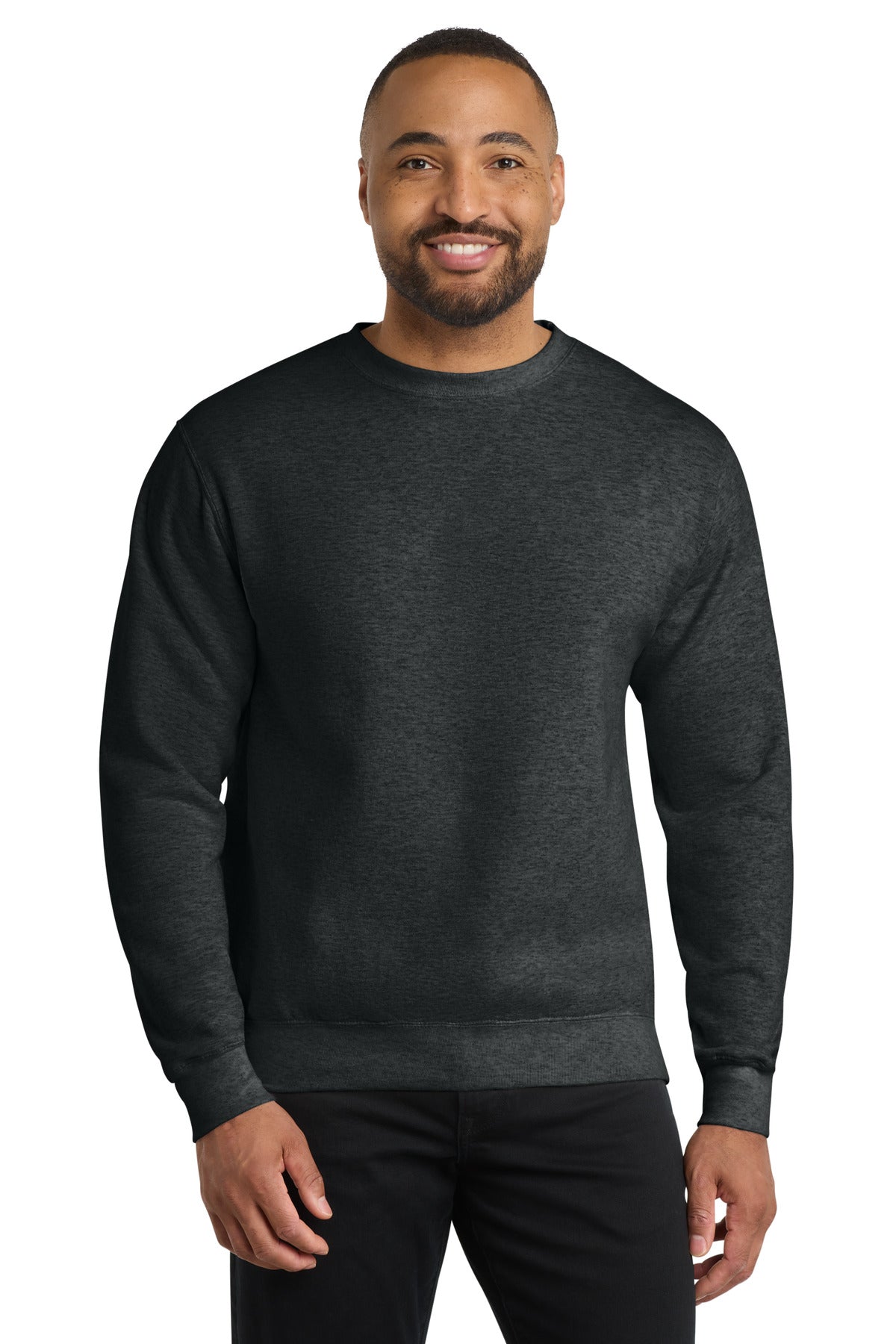 Custom Embroidery or DTF Print - Port & Co ®  Core Fleece Crewneck Sweatshirt. PC78