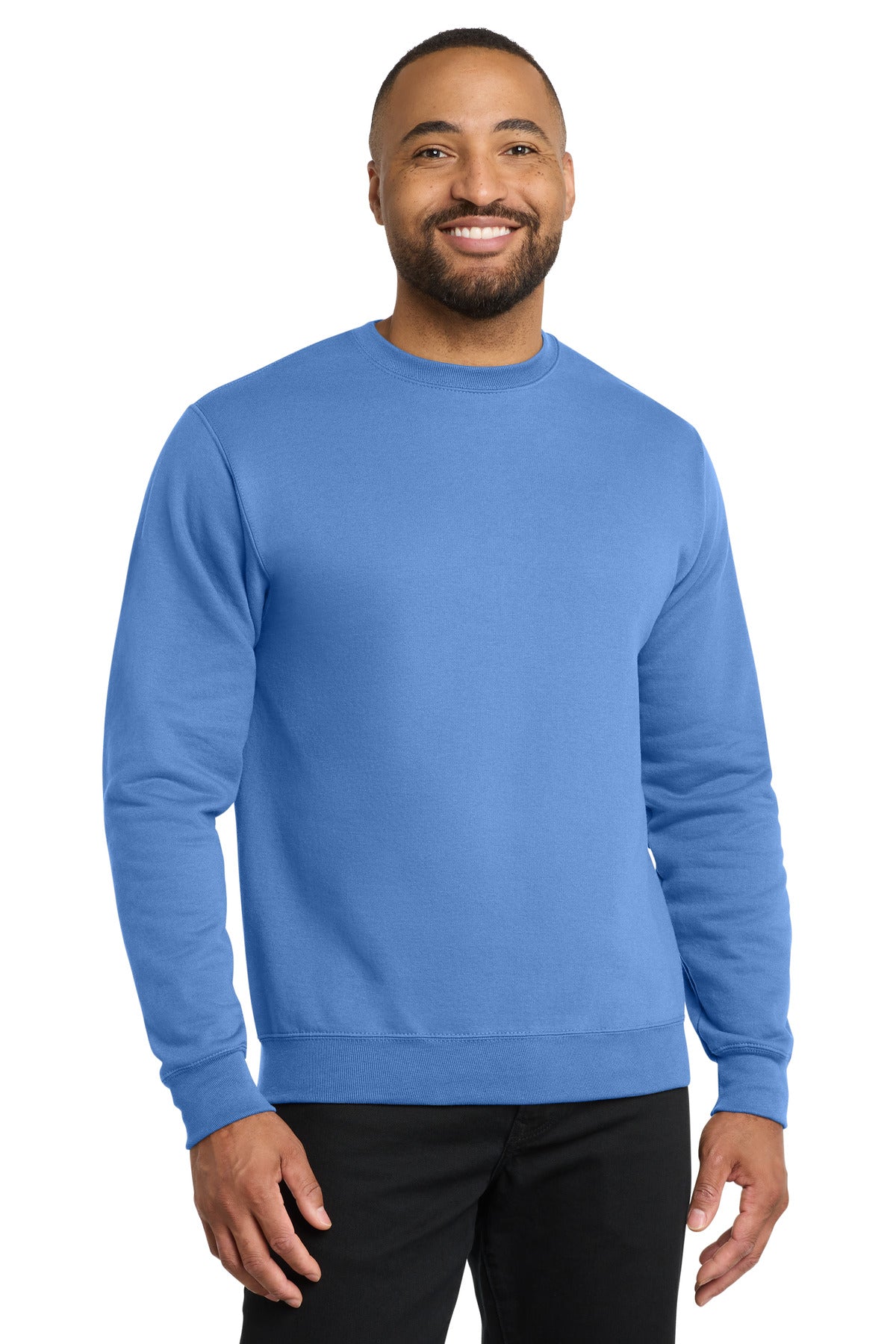 Custom Embroidery or DTF Print - Port & Co ®  Core Fleece Crewneck Sweatshirt. PC78