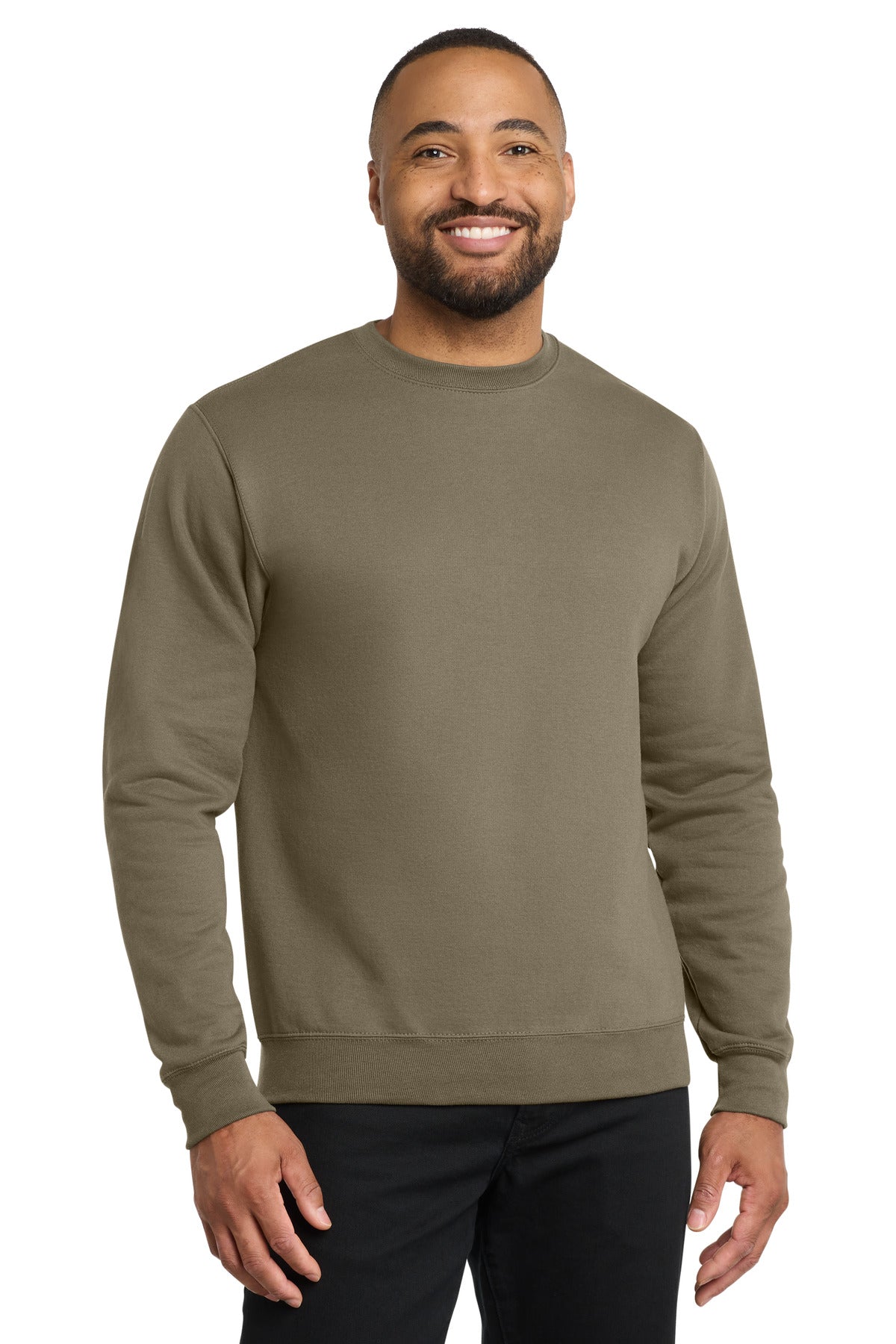 Custom Embroidery or DTF Print - Port & Co ®  Core Fleece Crewneck Sweatshirt. PC78