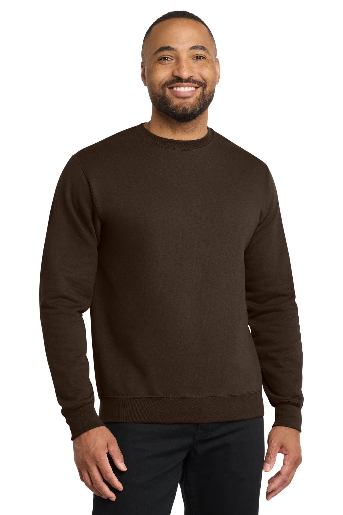 Custom Embroidery or DTF Print - Port & Co ®  Core Fleece Crewneck Sweatshirt. PC78