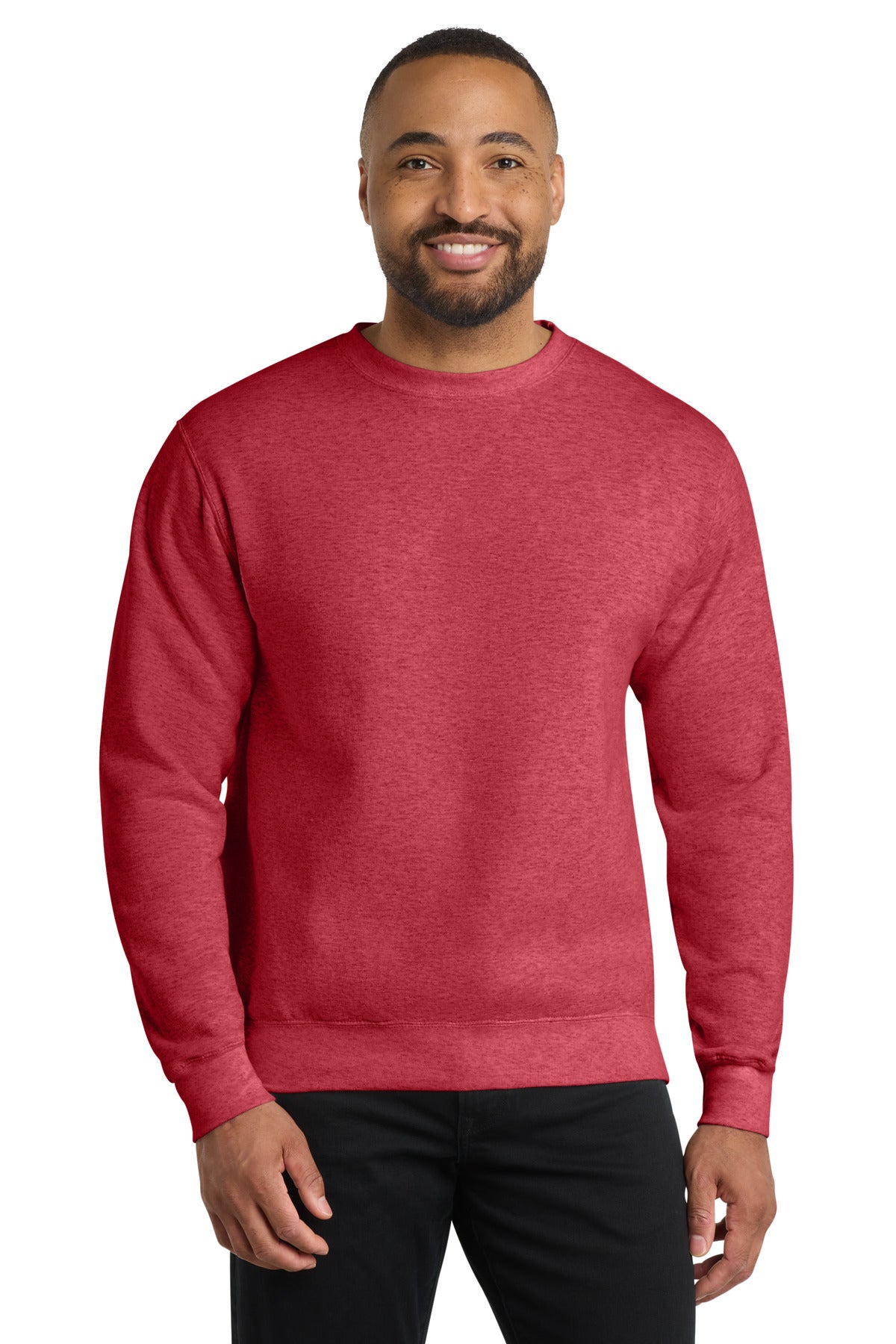 Custom Embroidery or DTF Print - Port & Co ®  Core Fleece Crewneck Sweatshirt. PC78