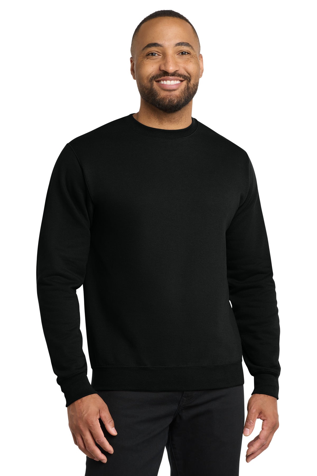 Custom Embroidery or DTF Print - Port & Co ®  Core Fleece Crewneck Sweatshirt. PC78
