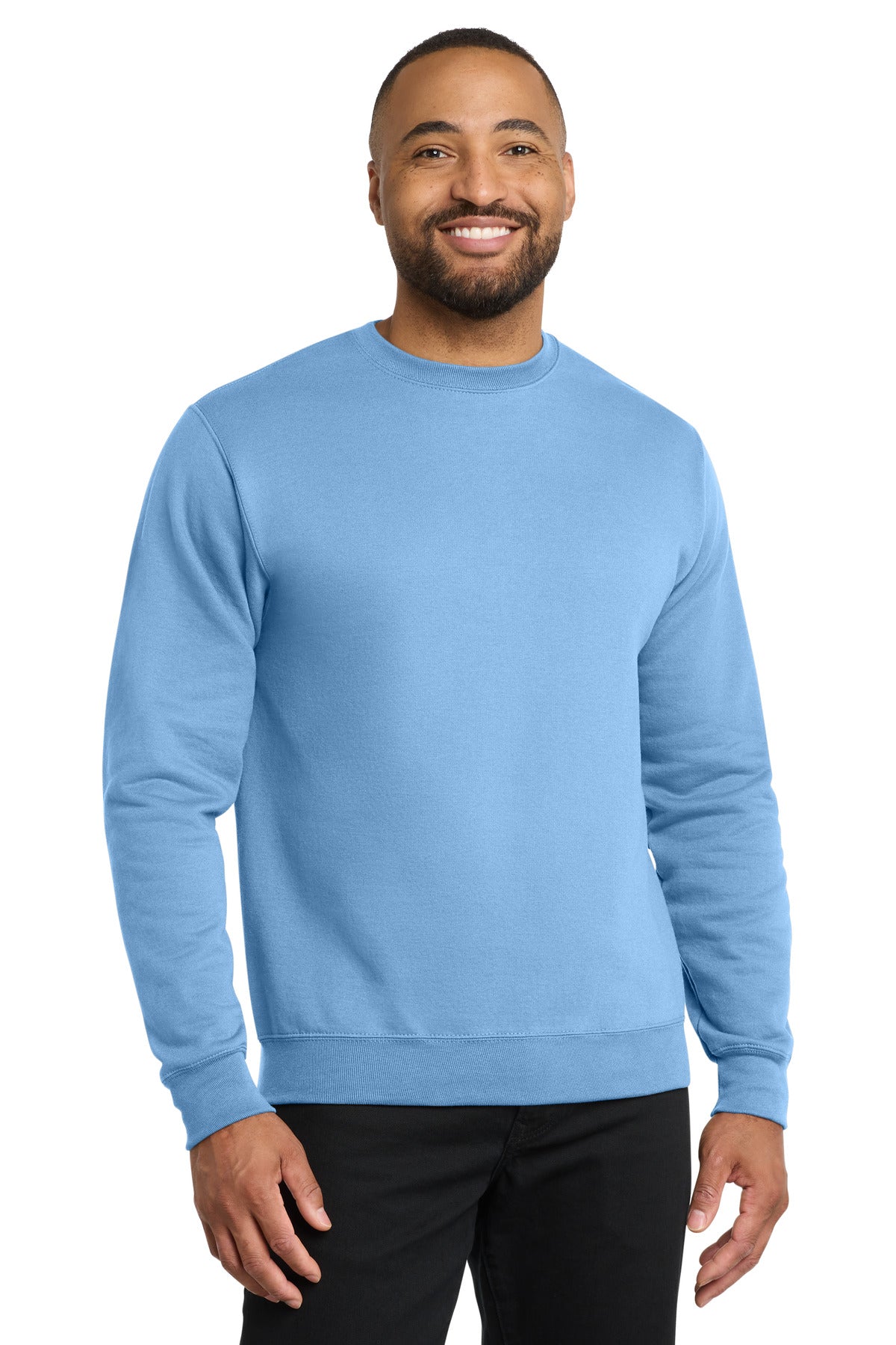 Custom Embroidery or DTF Print - Port & Co ®  Core Fleece Crewneck Sweatshirt. PC78