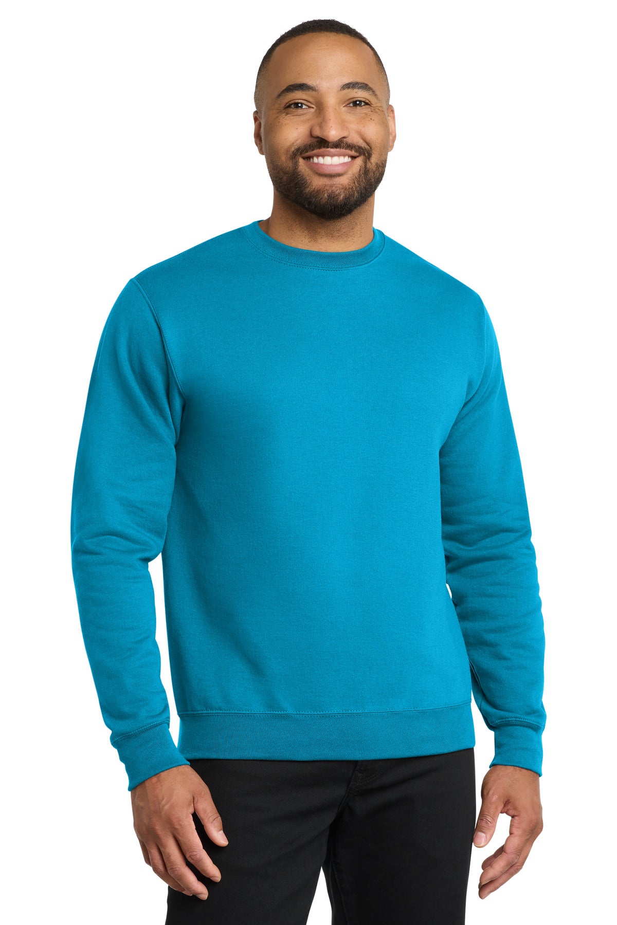 Custom Embroidery or DTF Print - Port & Co ®  Core Fleece Crewneck Sweatshirt. PC78