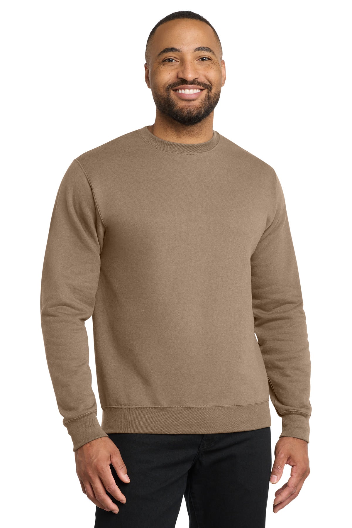 Custom Embroidery or DTF Print - Port & Co ®  Core Fleece Crewneck Sweatshirt. PC78
