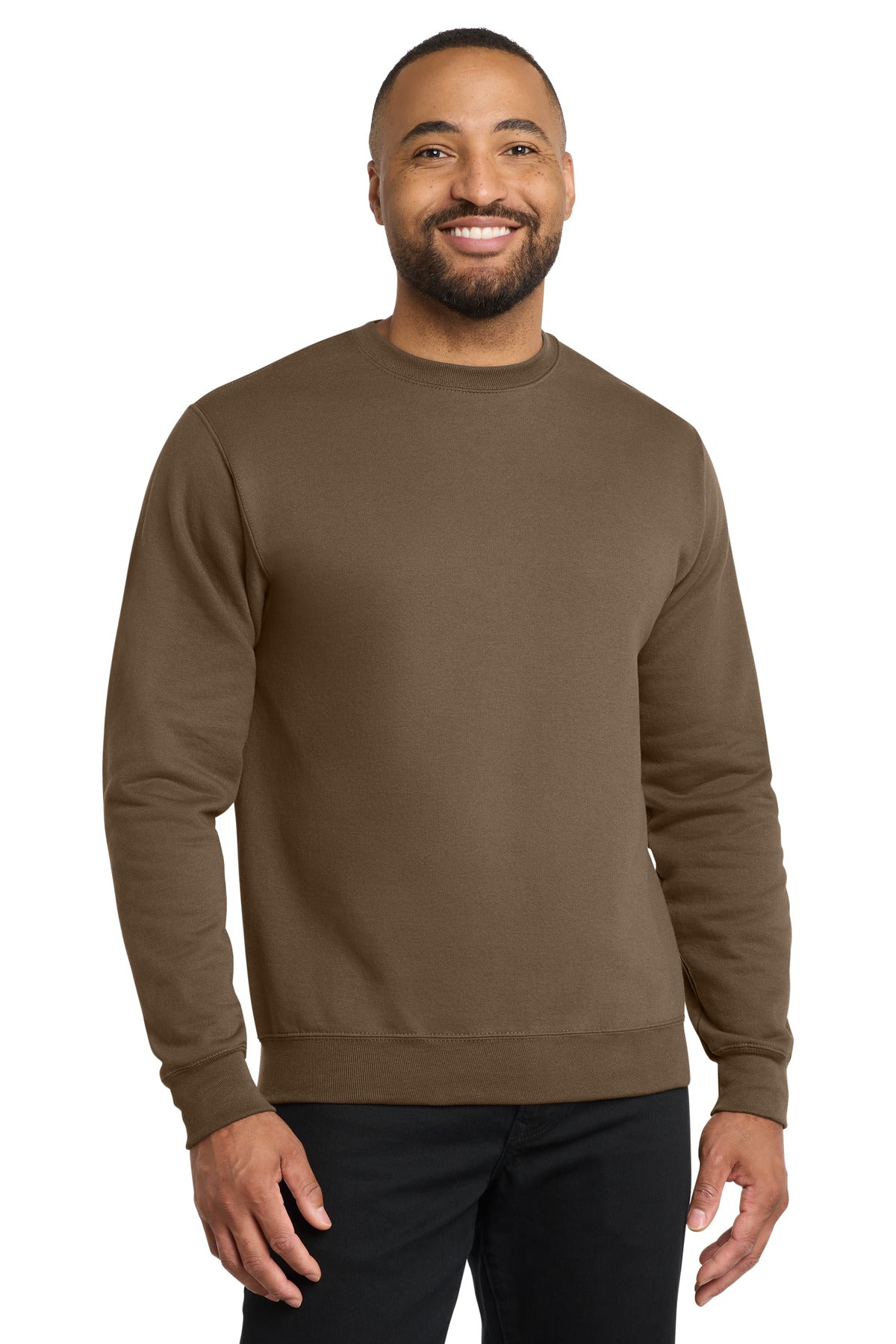 Custom Embroidery or DTF Print - Port & Co ®  Core Fleece Crewneck Sweatshirt. PC78