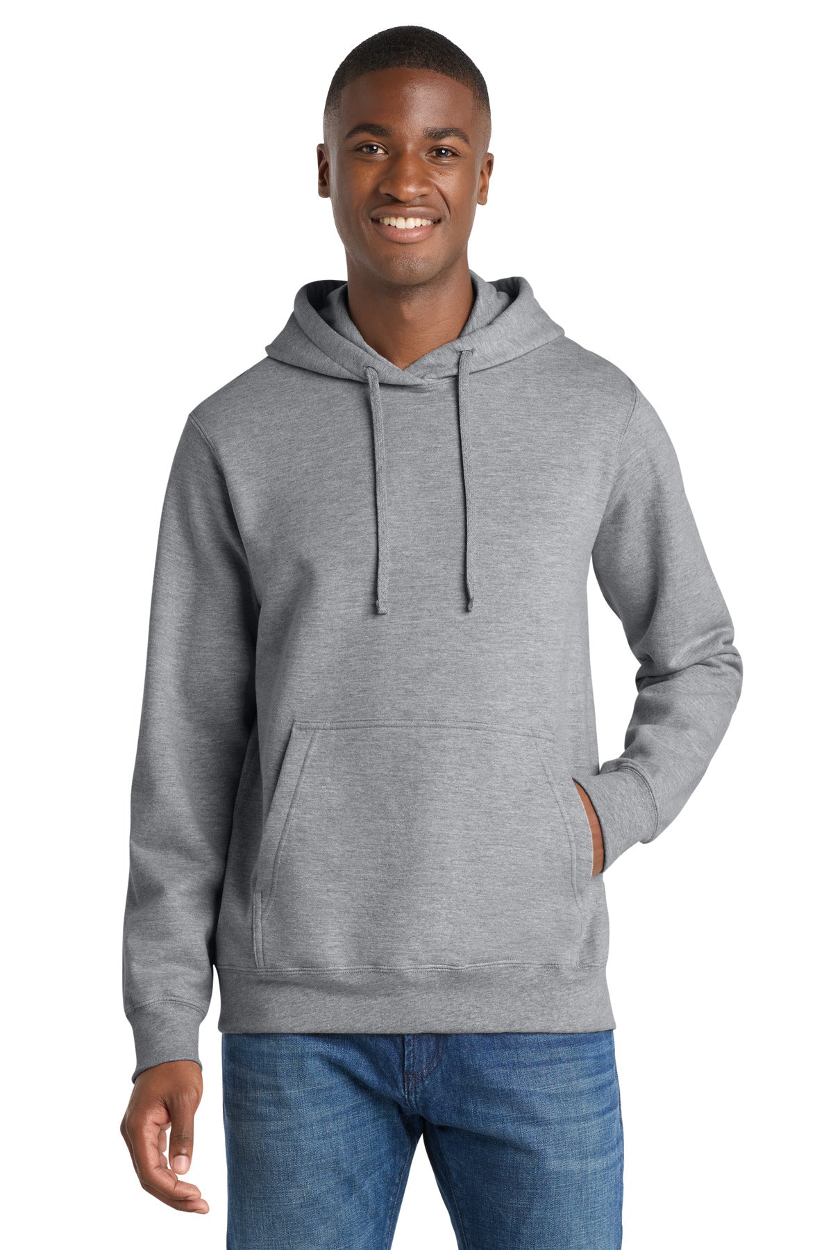 Custom Embroidered or DTF Print on Port & Co ™  Fan Favorite Fleece Pullover Hooded Sweatshirt. PC850H