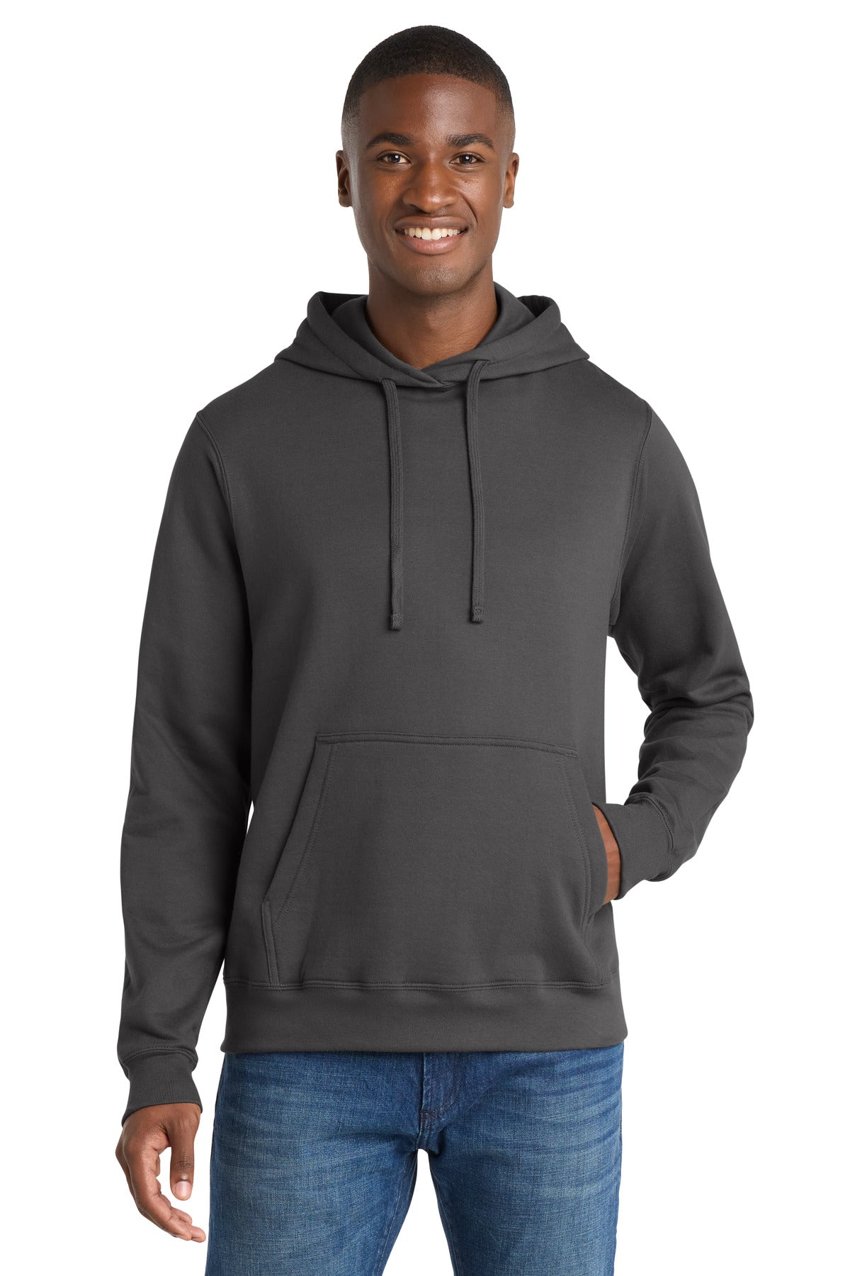 Custom Embroidered or DTF Print on Port & Co ™  Fan Favorite Fleece Pullover Hooded Sweatshirt. PC850H
