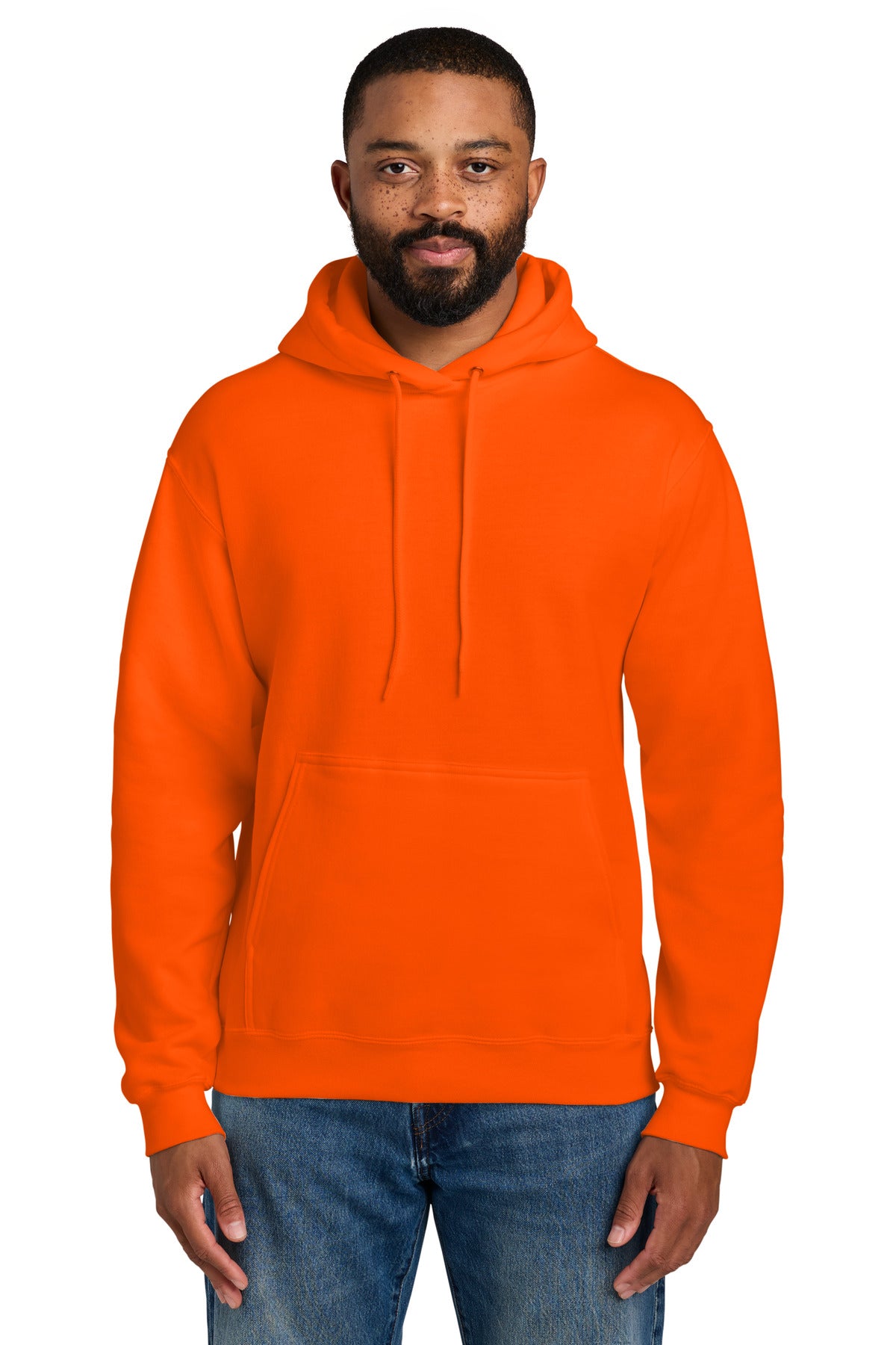 Custom Embroidery or DTF Print - Port & Co ®  Tall Essential Fleece Pullover Hooded Sweatshirt. PC90HT
