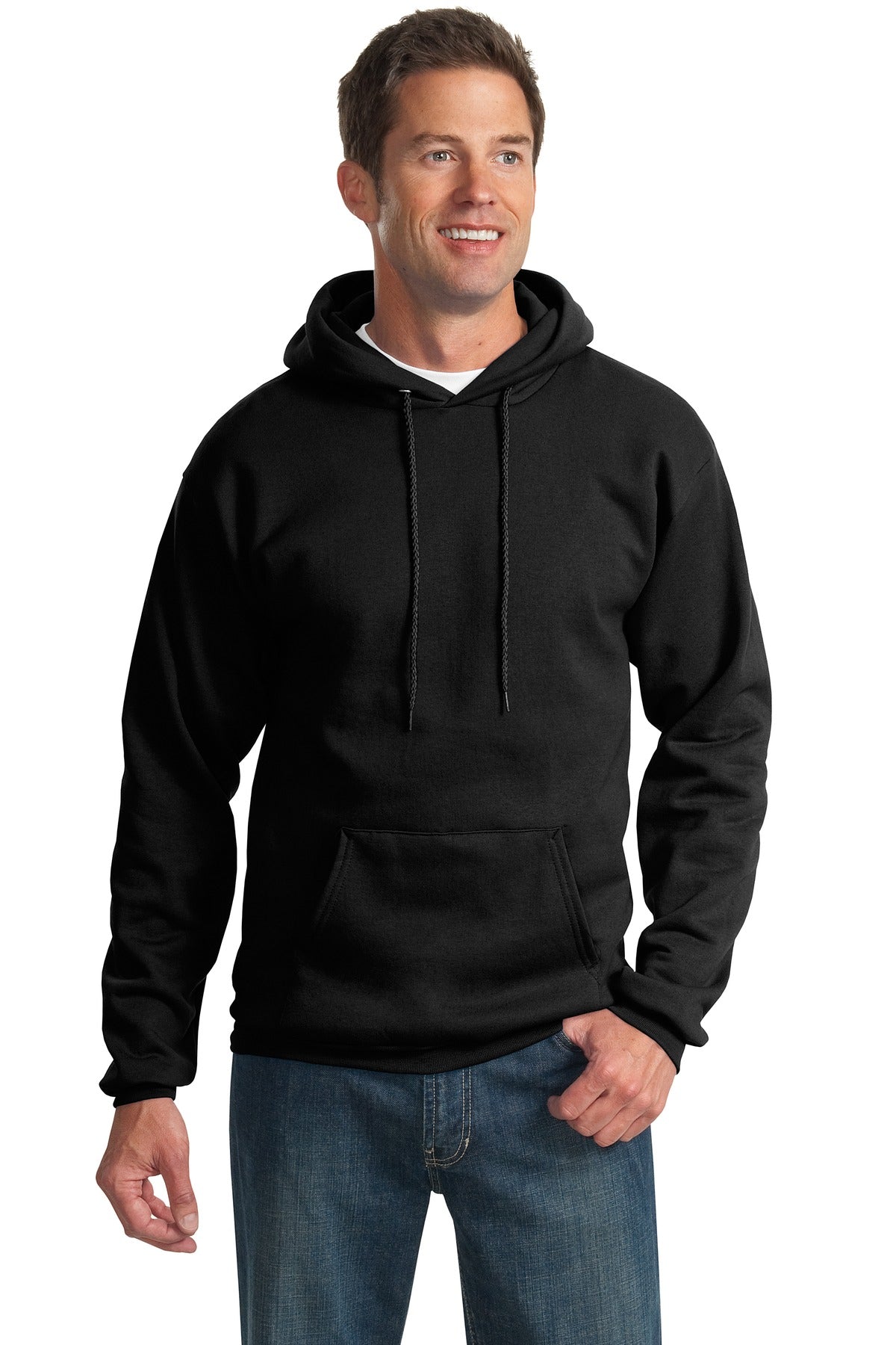 Custom Embroidered - Port & Company® -  Essential Fleece Pullover Hooded Sweatshirt.  PC90H