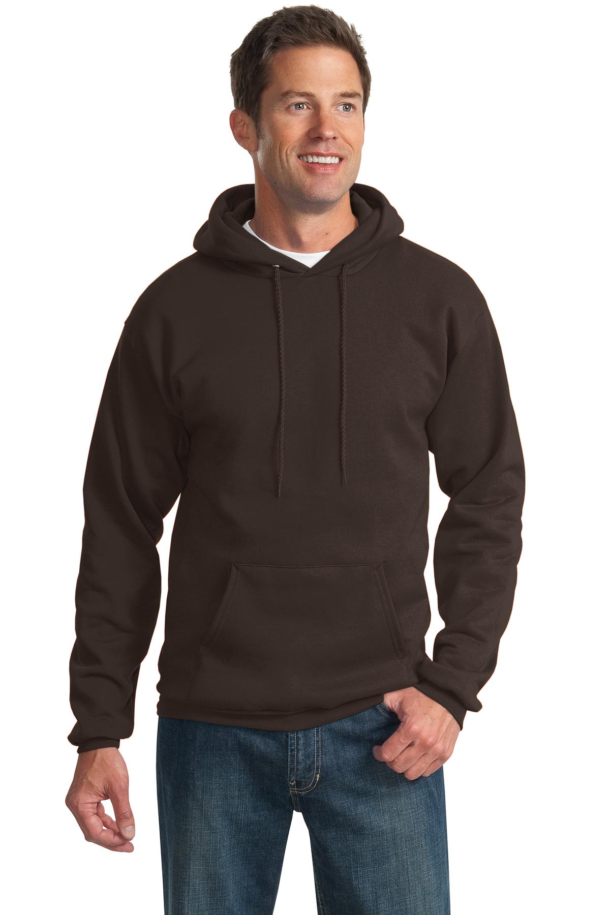 Custom Embroidered - Port & Company® -  Essential Fleece Pullover Hooded Sweatshirt.  PC90H