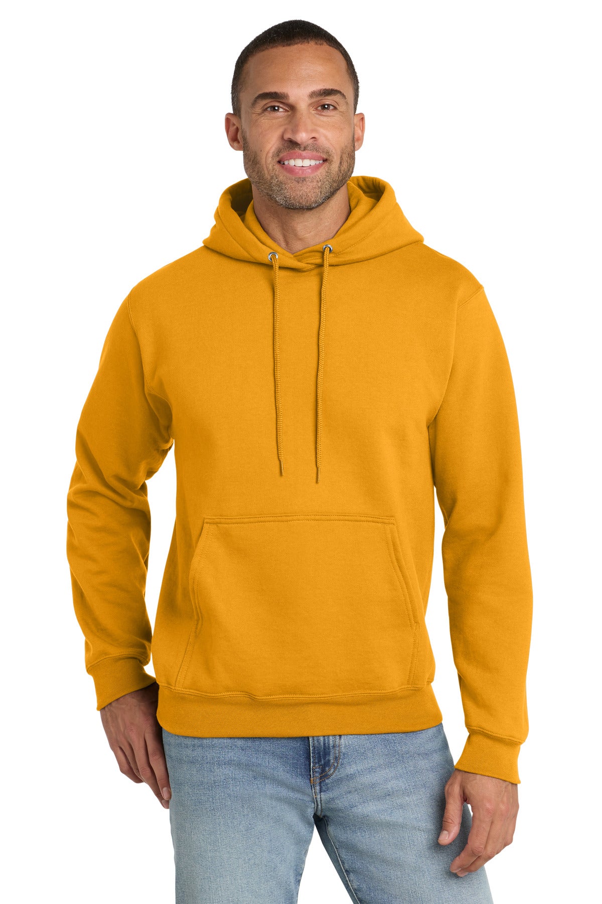 Custom Embroidered or DTF Print on Port & Co ™  Essential Fleece Pullover Hooded Sweatshirt.  PC90H