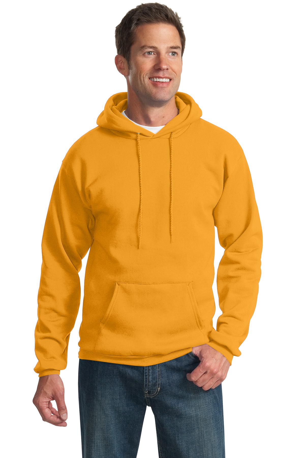 Custom Embroidered - Port & Company® -  Essential Fleece Pullover Hooded Sweatshirt.  PC90H