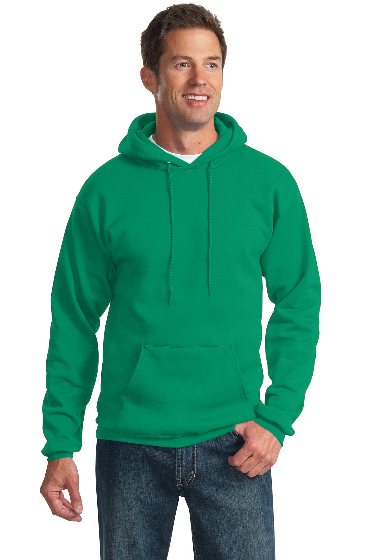 Custom Embroidered - Port & Company® -  Essential Fleece Pullover Hooded Sweatshirt.  PC90H