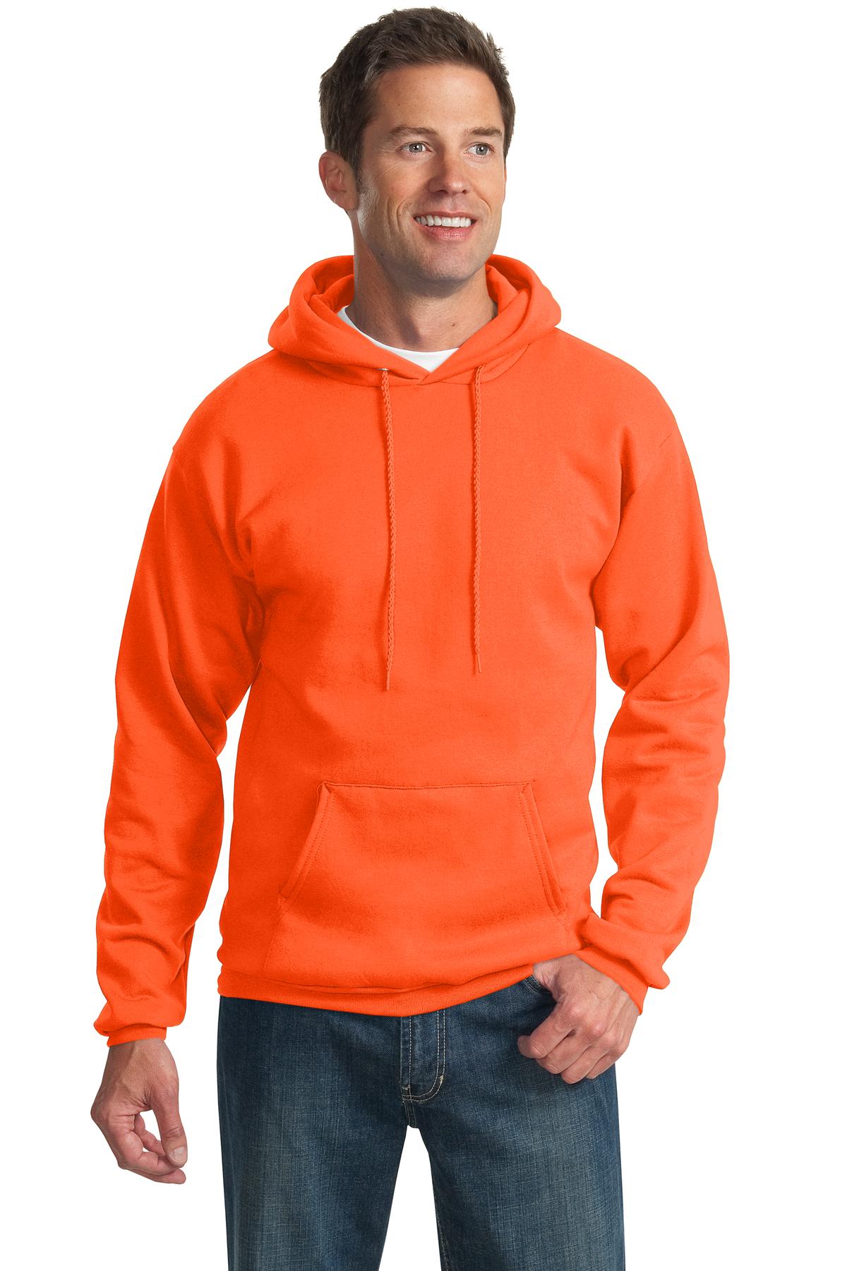 Custom Embroidered - Port & Company® -  Essential Fleece Pullover Hooded Sweatshirt.  PC90H