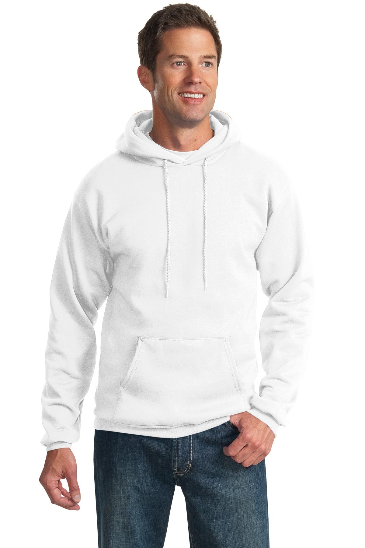 Custom Embroidered - Port & Company® -  Essential Fleece Pullover Hooded Sweatshirt.  PC90H