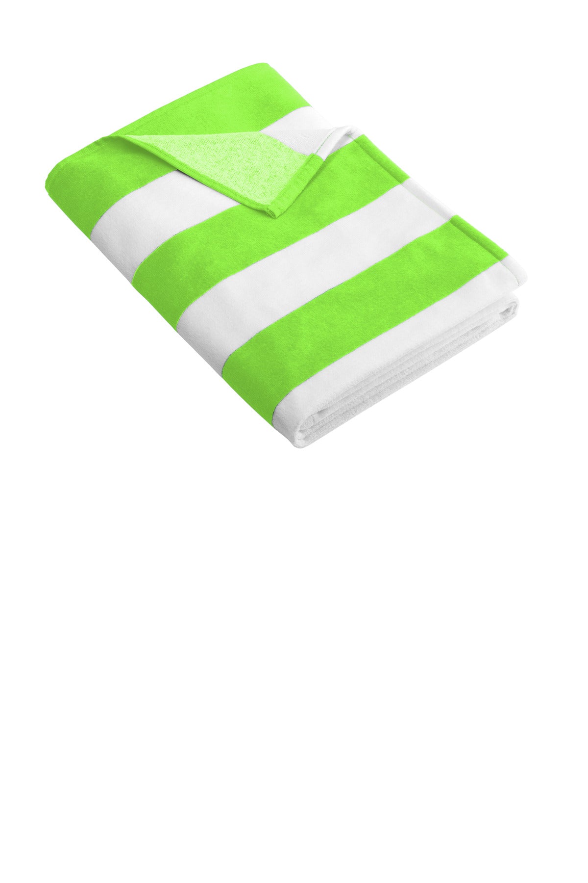 Custom Embroidery or DTF Print - Port Authority ®  Cabana Stripe Beach Towel. PT43