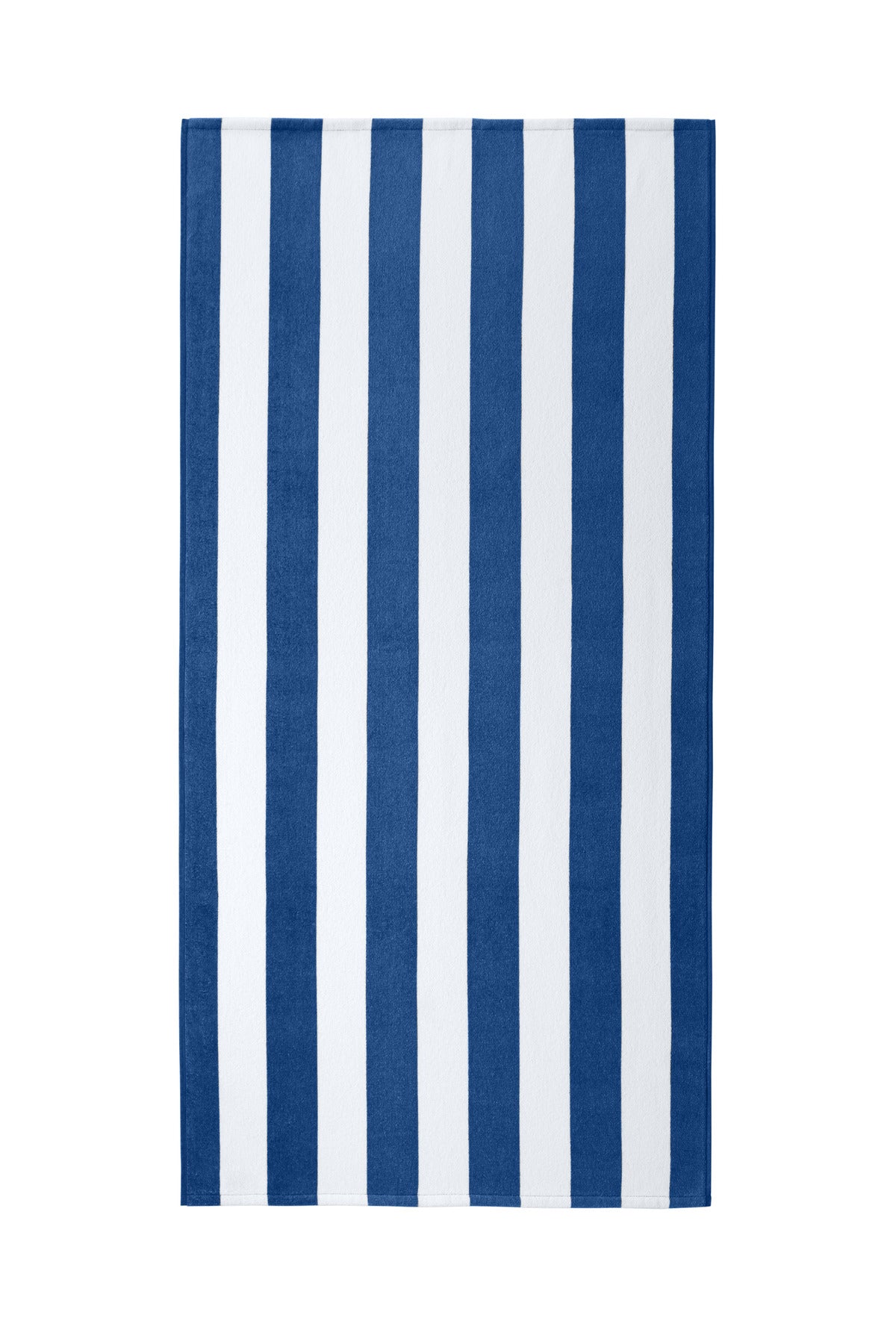Custom Embroidery or DTF Print - Port Authority  ®  Value Cabana Stripe Beach Towel PT45