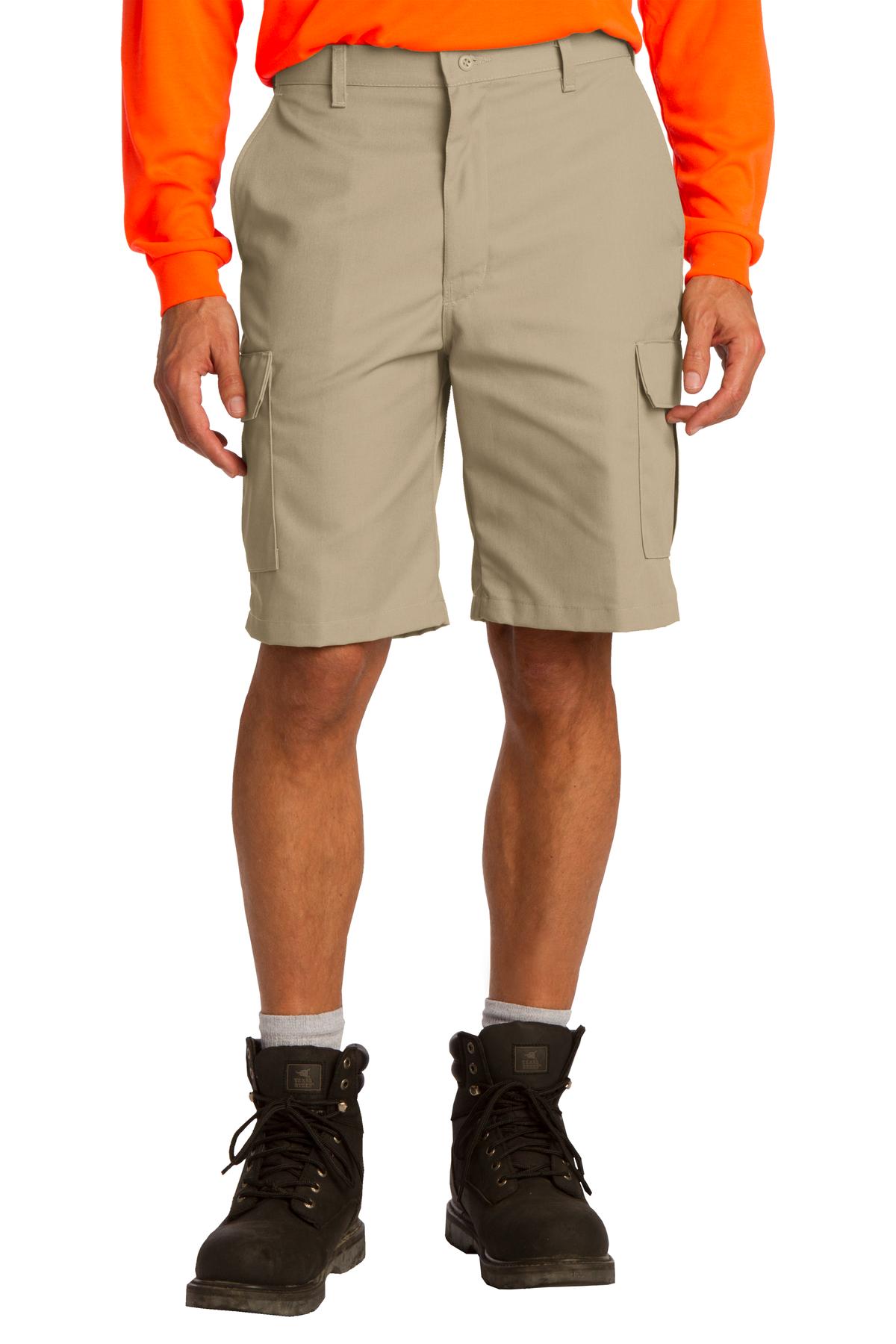 Custom Embroidery or DTF Print - Red Kap ®  Industrial Cargo Short. PT66