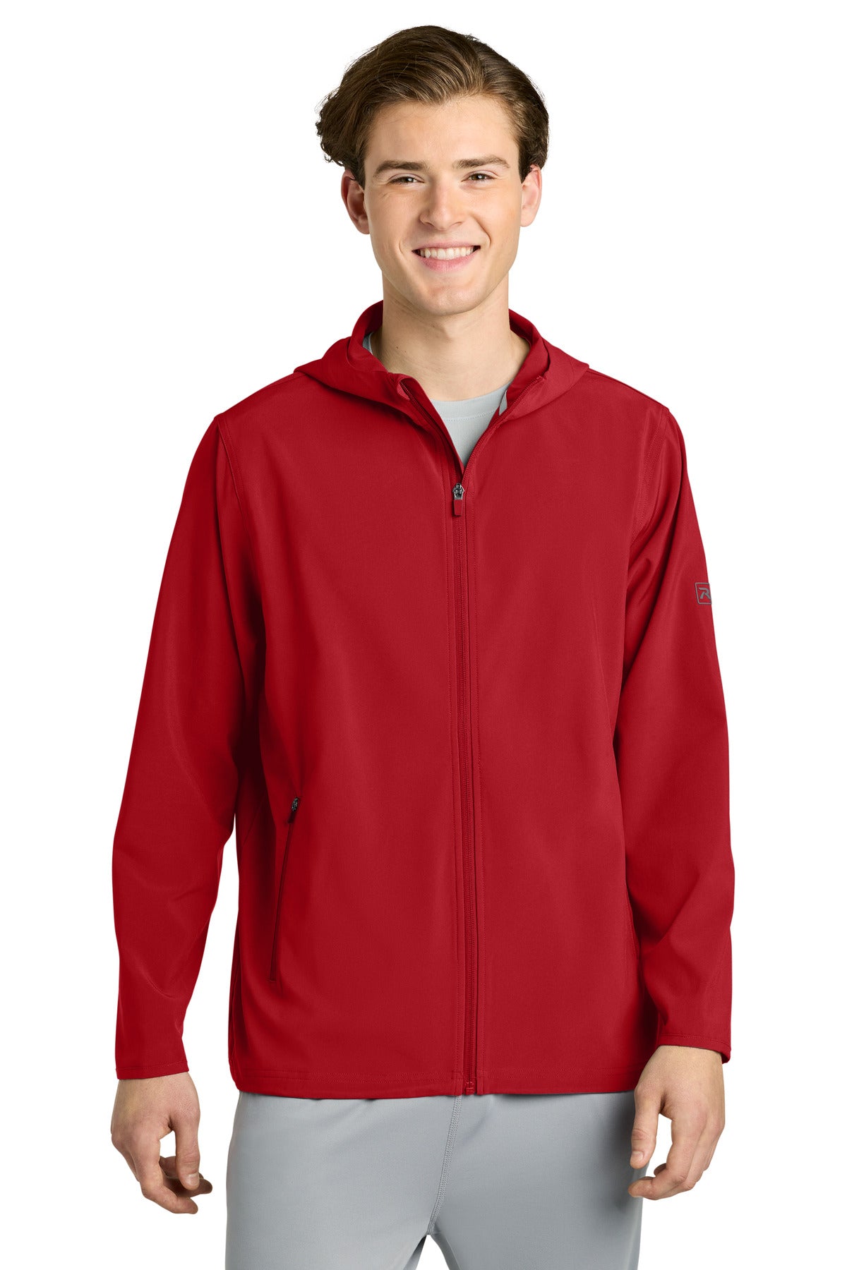 Custom Embroidery or DTF Print - Richardson Barrage Hooded Wind Jacket RA7400FZH