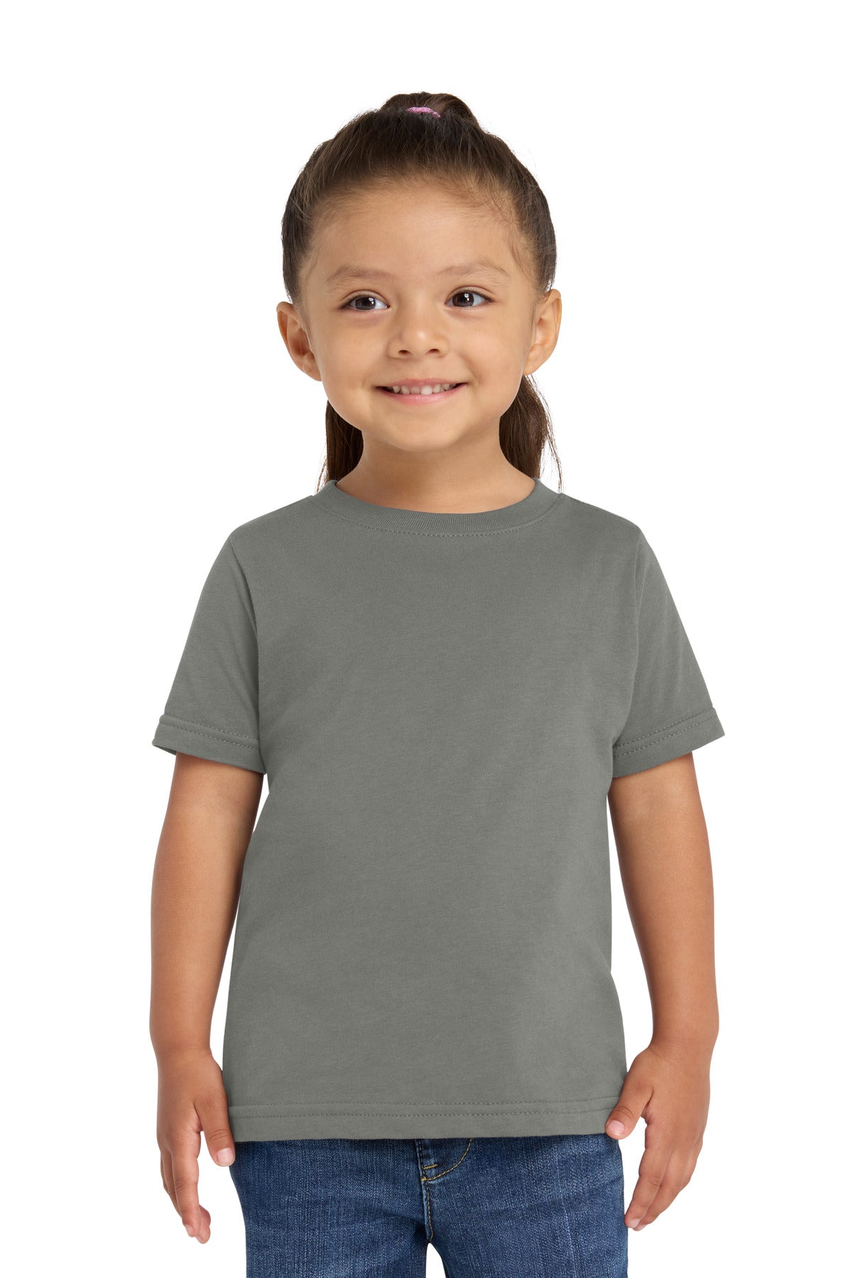 Custom Embroidered or DTF Printed - Rabbit Skins ™  Toddler Fine Jersey Tee. RS3321