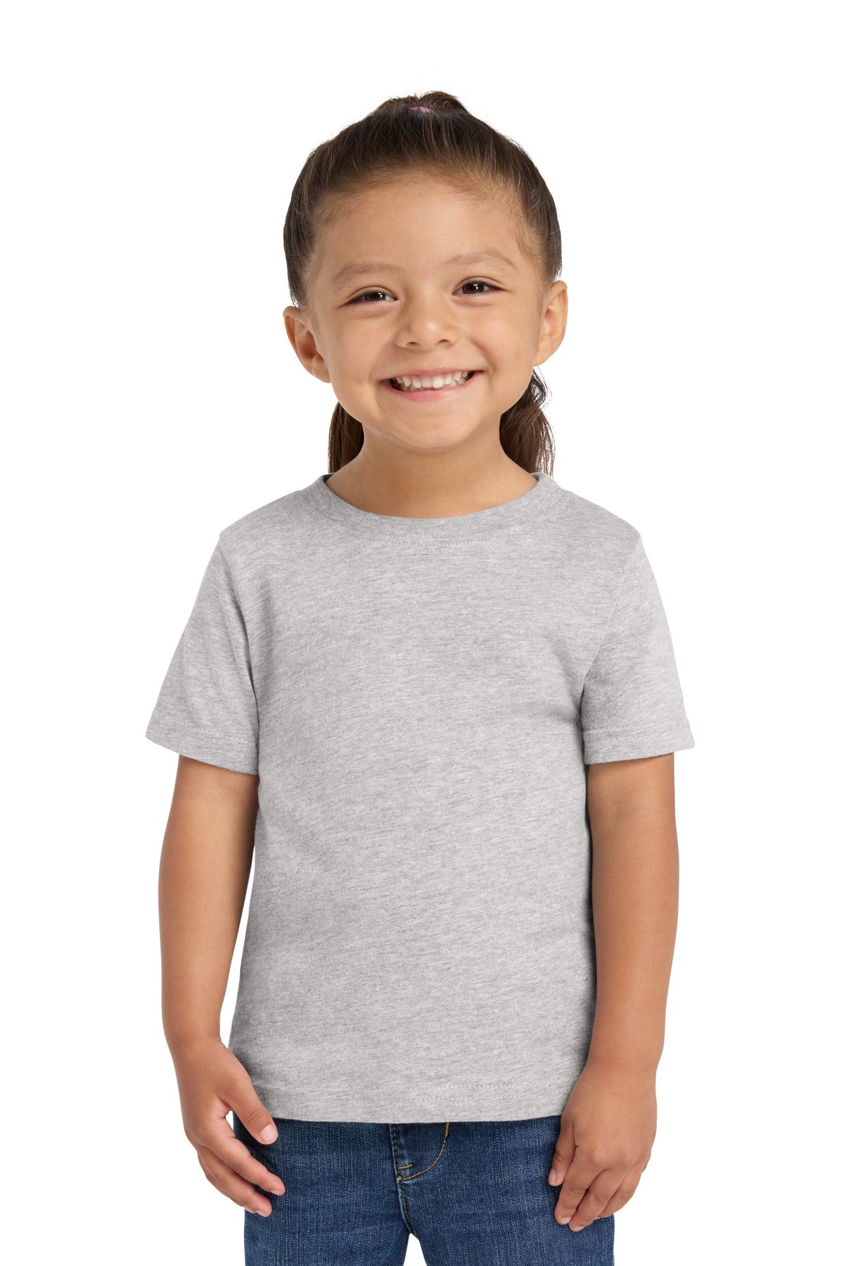 Custom Embroidered or DTF Printed - Rabbit Skins ™  Toddler Fine Jersey Tee. RS3321