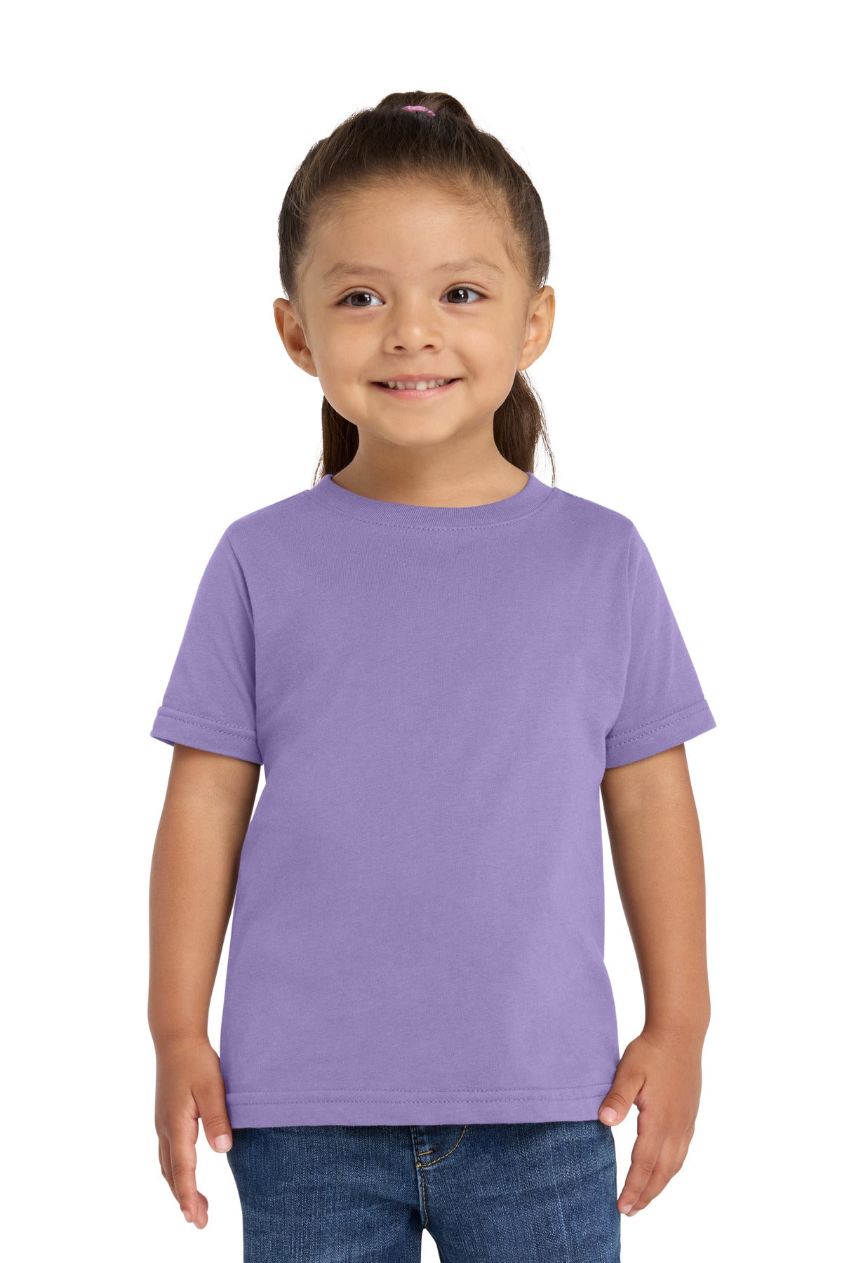 Custom Embroidered or DTF Printed - Rabbit Skins ™  Toddler Fine Jersey Tee. RS3321