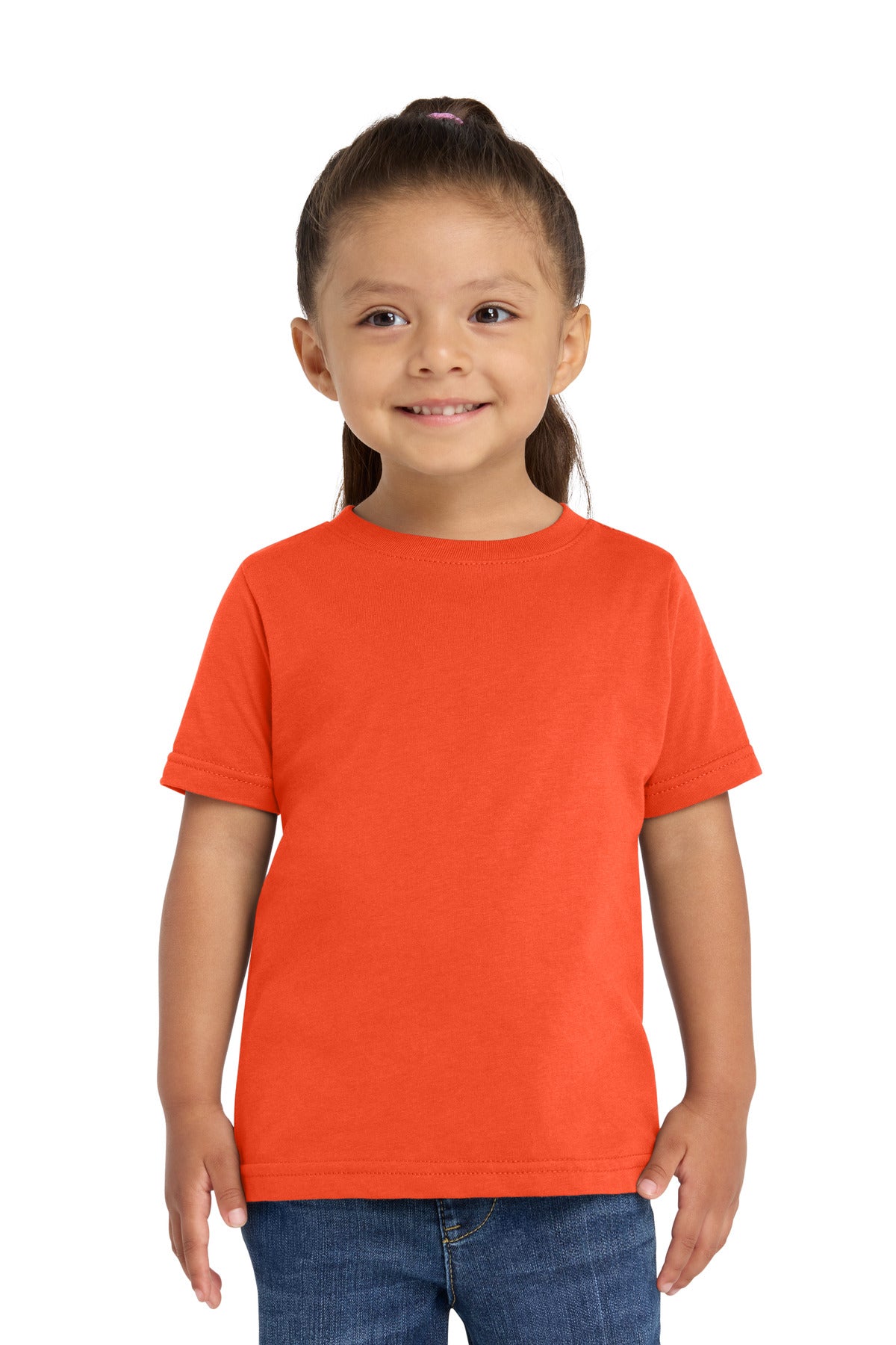 Custom Embroidered or DTF Printed - Rabbit Skins ™  Toddler Fine Jersey Tee. RS3321