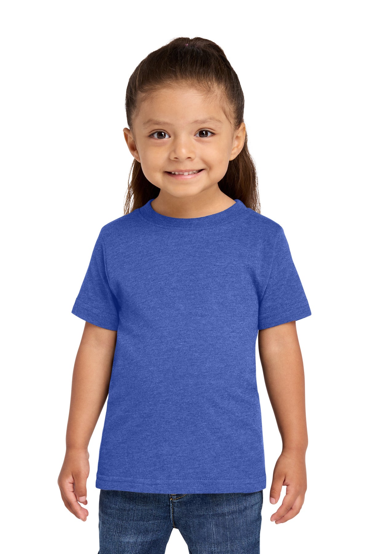 Custom Embroidered or DTF Printed - Rabbit Skins ™  Toddler Fine Jersey Tee. RS3321