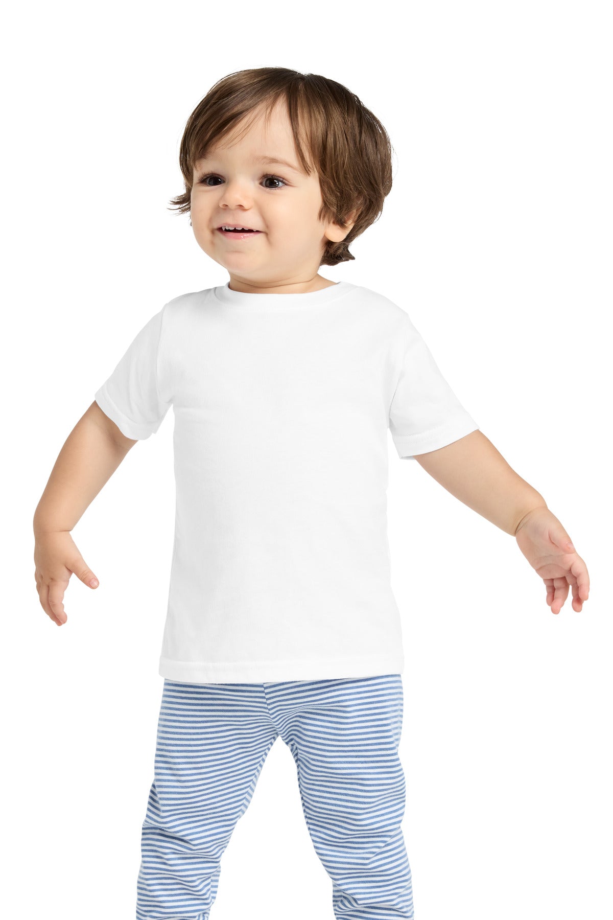 Custom Embroidered or DTF Printed - Rabbit Skins ™  Infant Fine Jersey Tee. RS3322