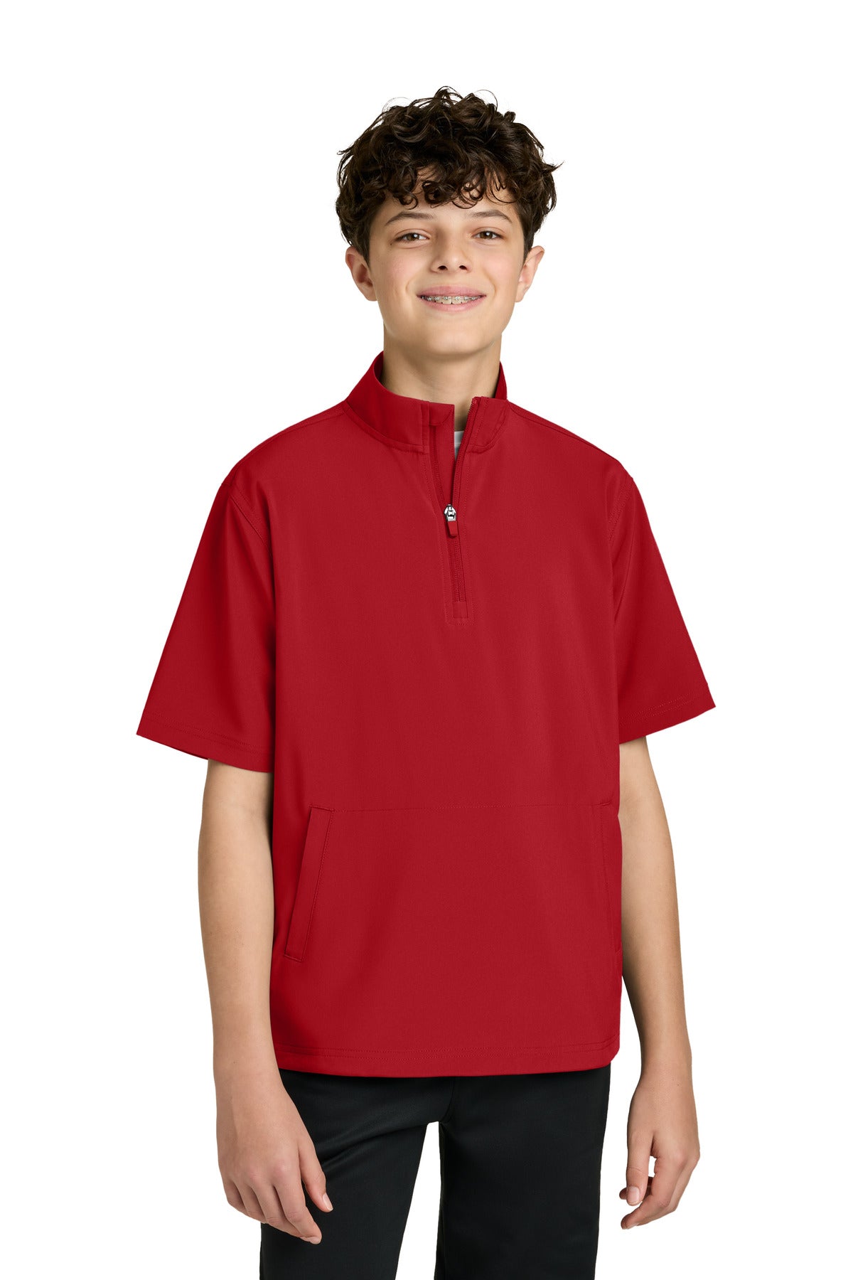 Custom Embroidery or DTF Print - Richardson Youth Barrage Wind Shirt RY7400SSQ