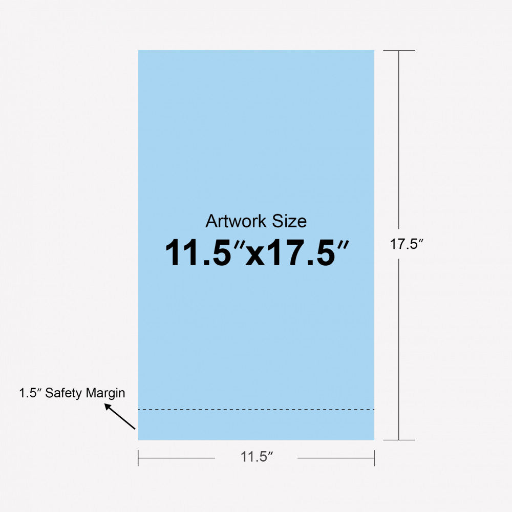 Table Top Retractable Banner Stand 11.5" x 17.5"