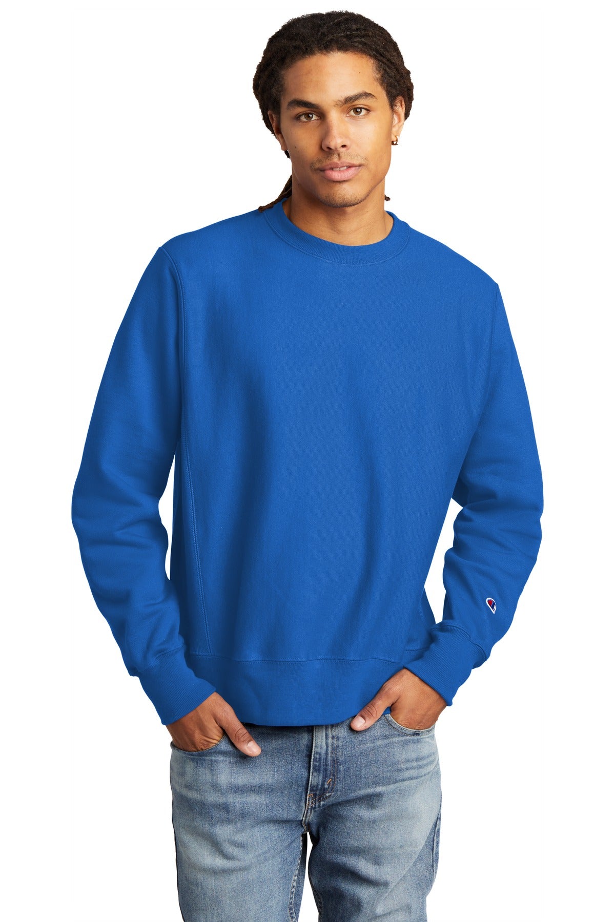 Custom Embroidery or DTF Print - Champion  ®   Reverse Weave  ®   Crewneck Sweatshirt S149
