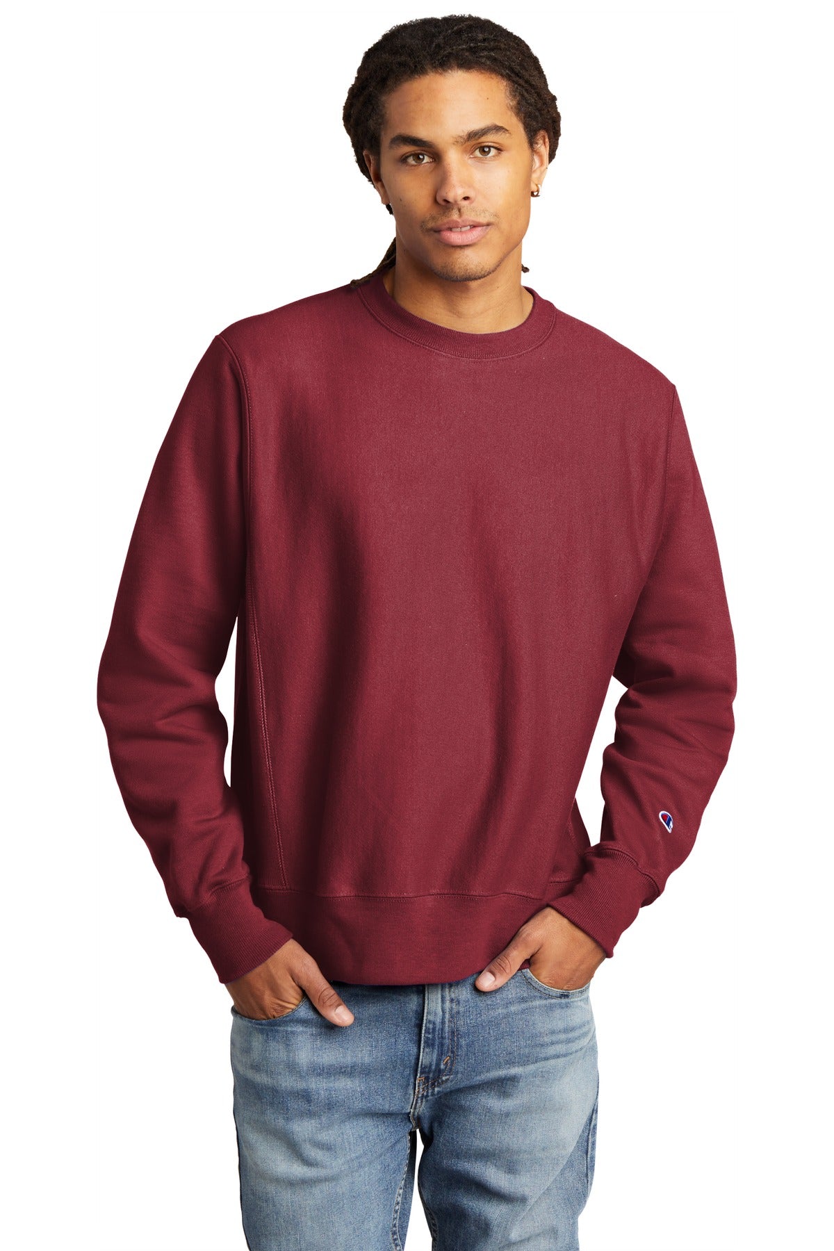 Custom Embroidery or DTF Print - Champion  ®   Reverse Weave  ®   Crewneck Sweatshirt S149